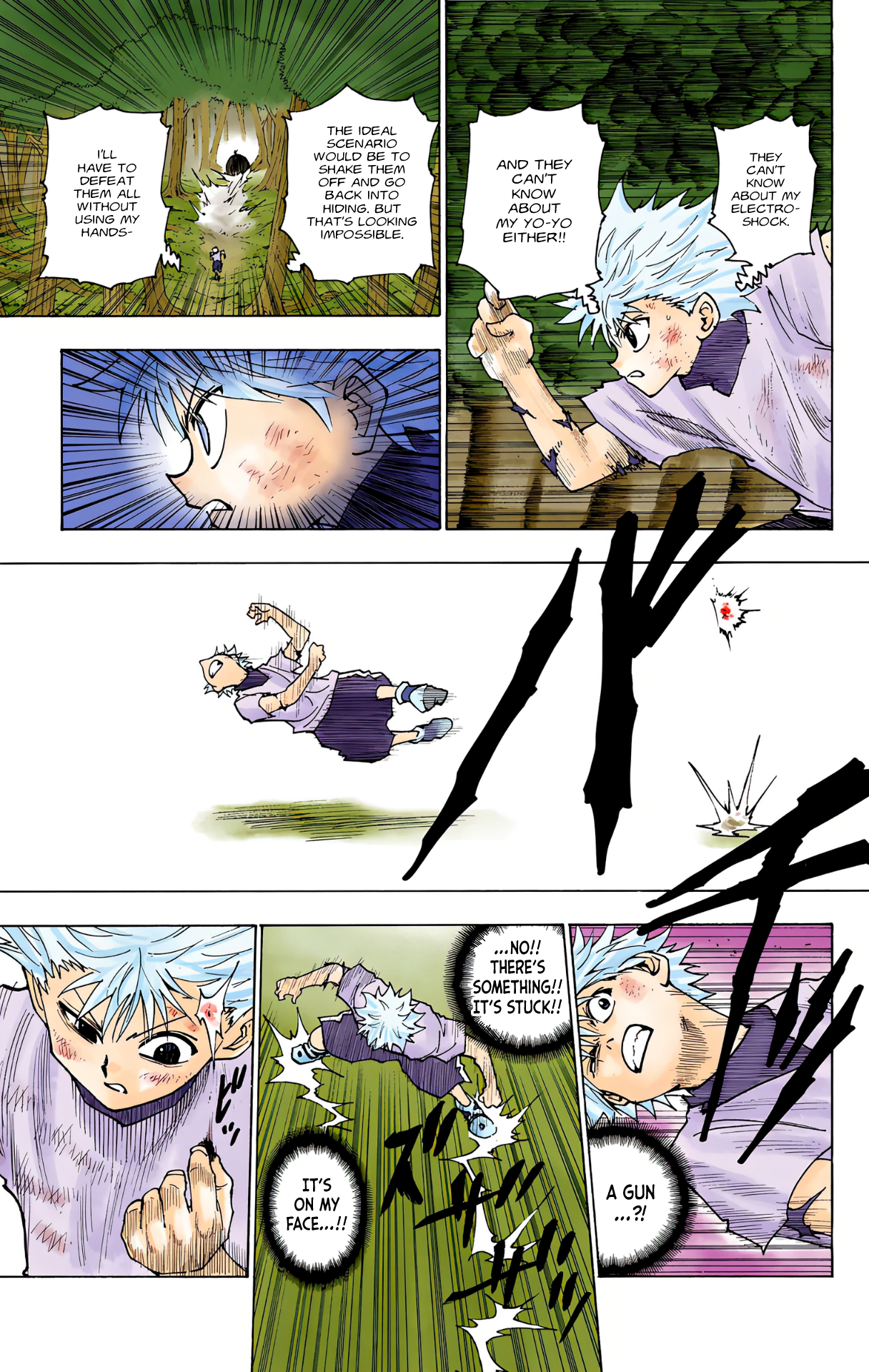Halaman dari HUNTER x HUNTER (Official Colored) Chapter 236