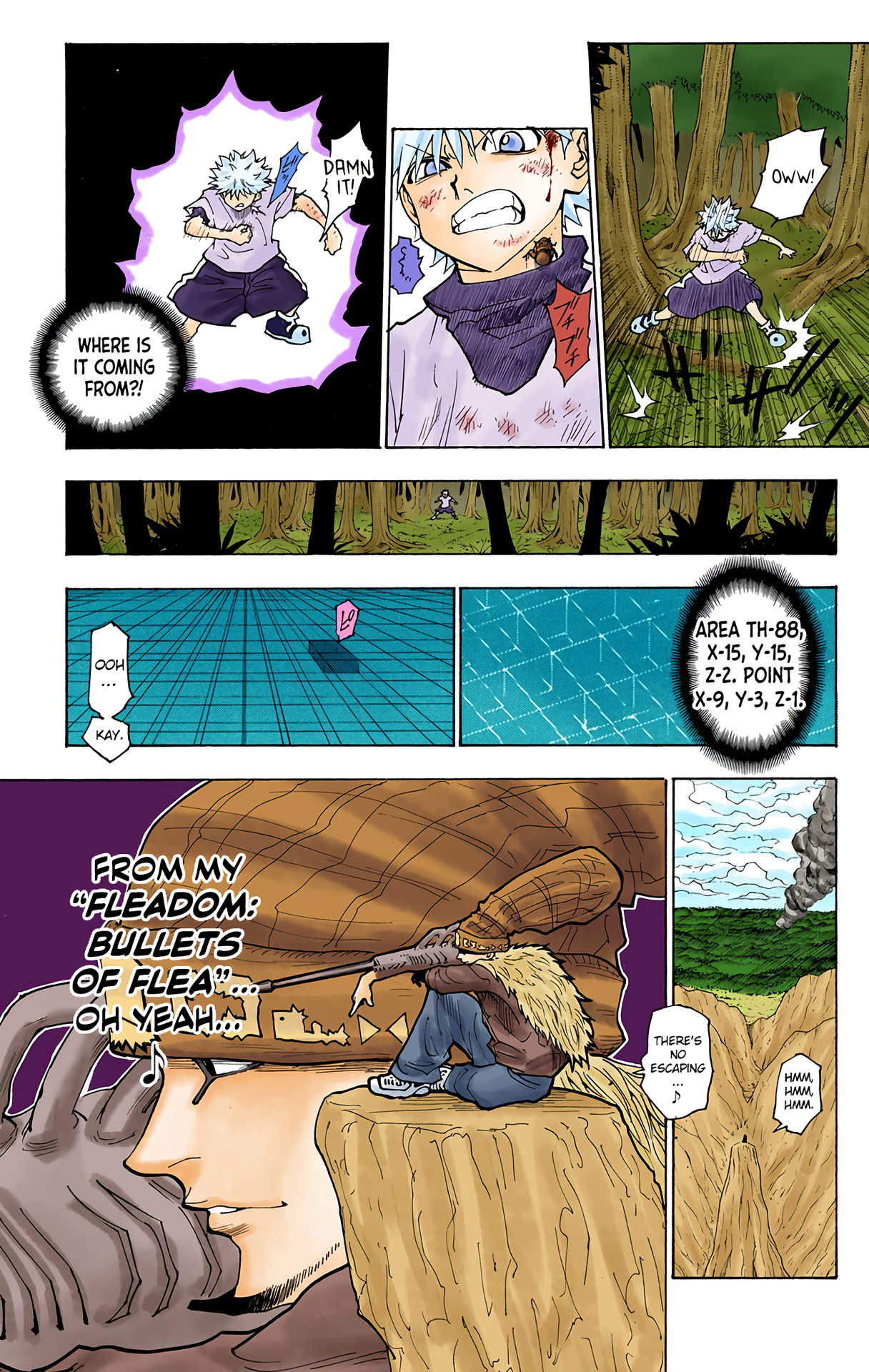 Halaman dari HUNTER x HUNTER (Official Colored) Chapter 236