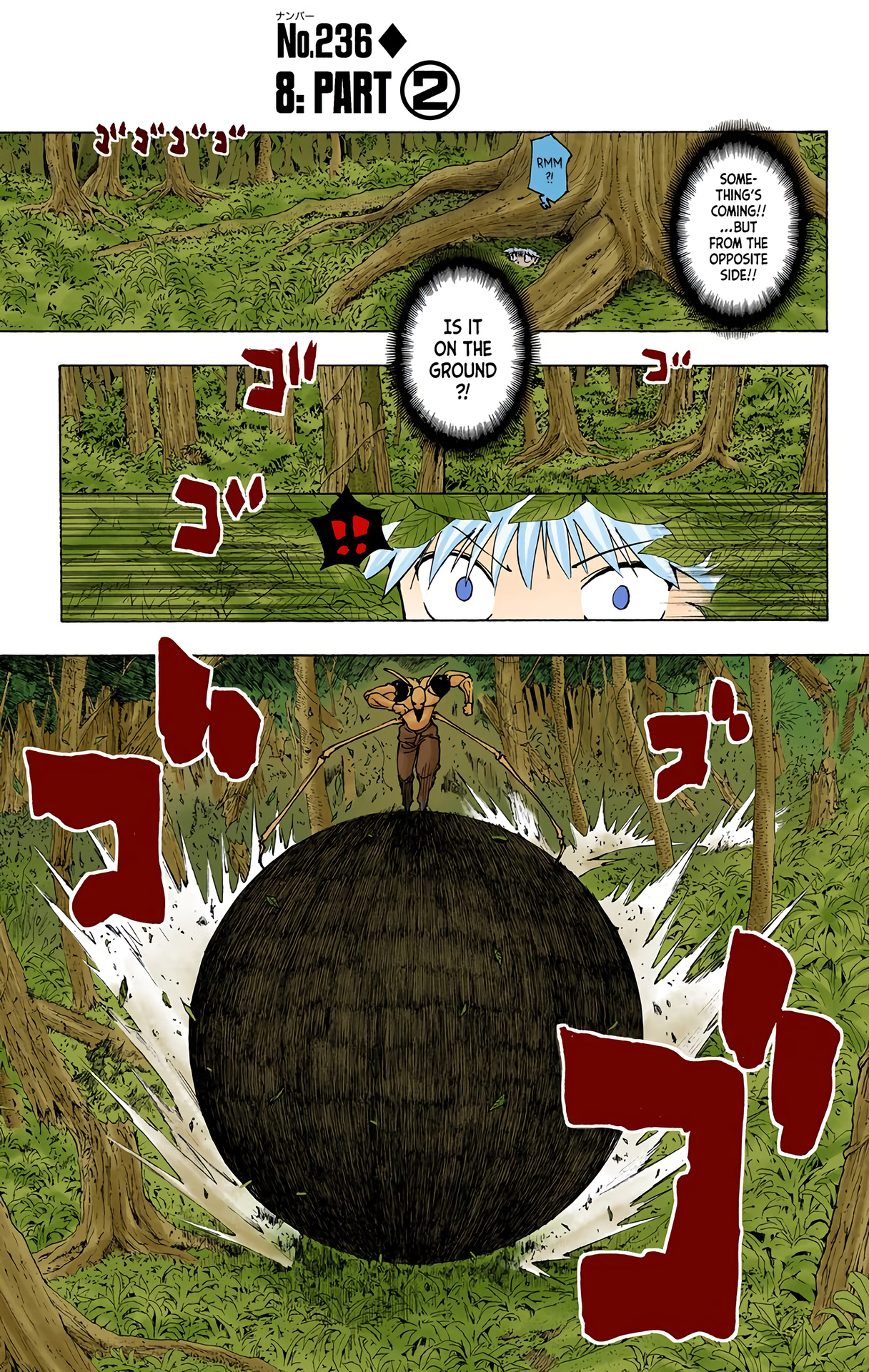 Halaman dari HUNTER x HUNTER (Official Colored) Chapter 236