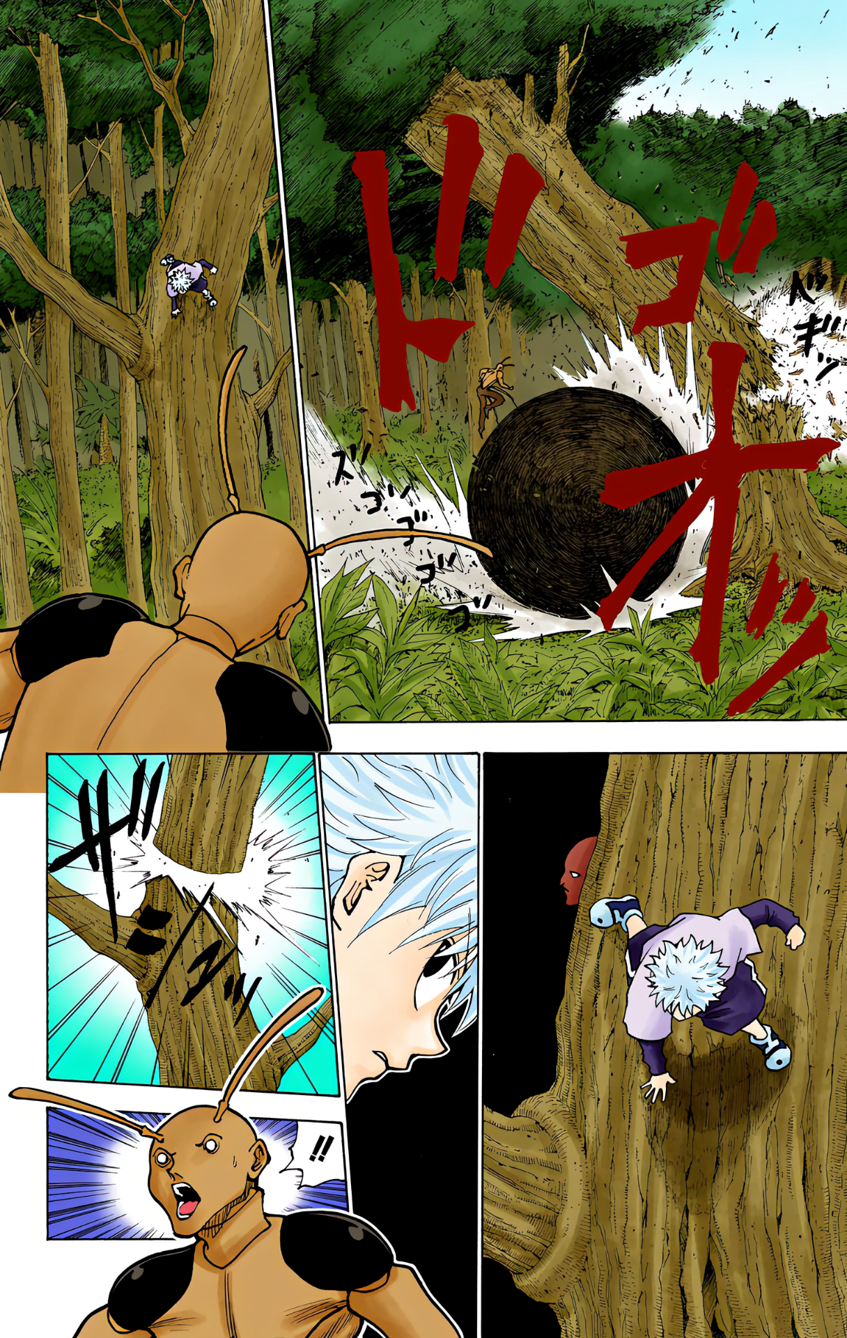 Halaman dari HUNTER x HUNTER (Official Colored) Chapter 236