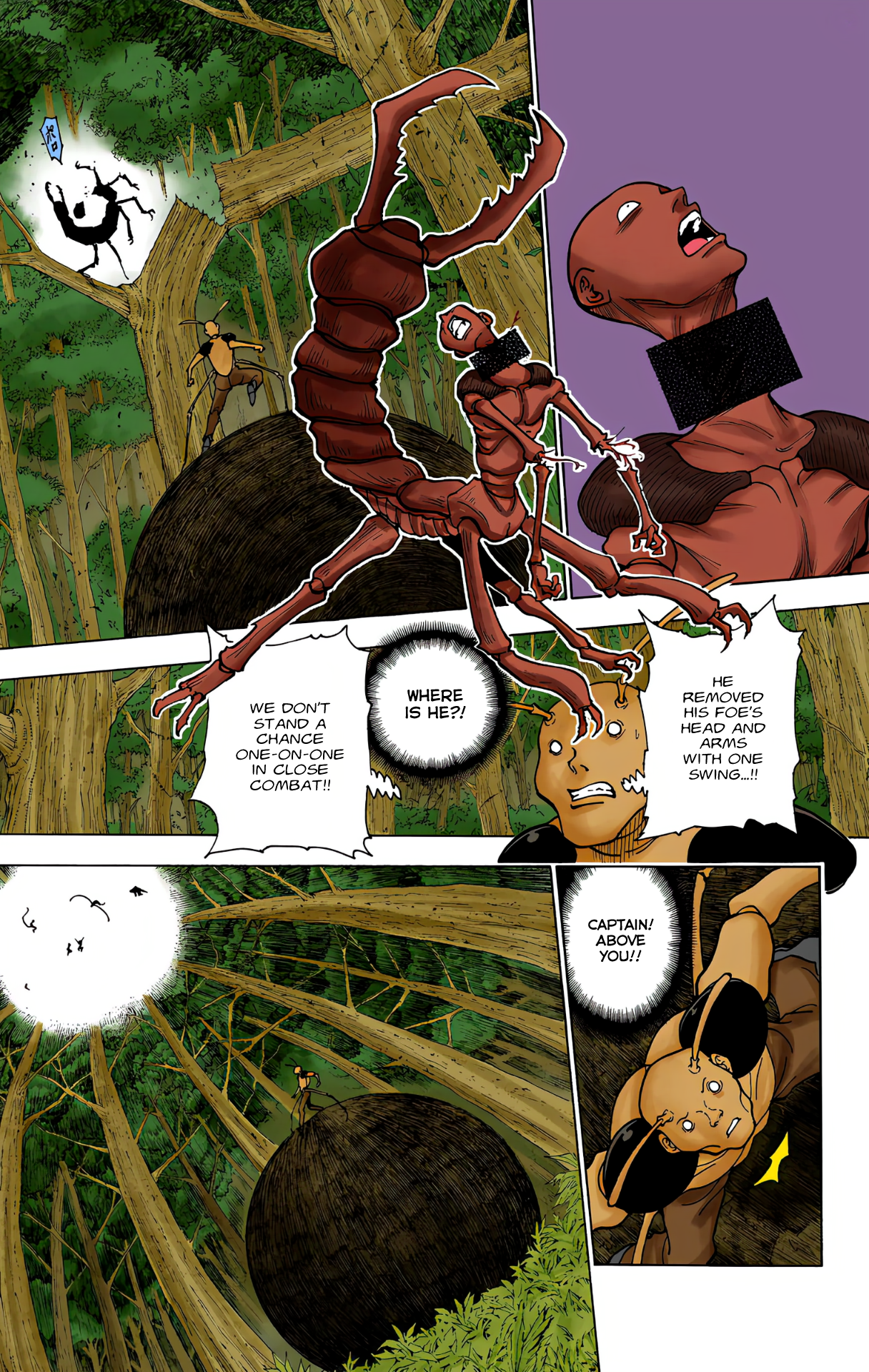 Halaman dari HUNTER x HUNTER (Official Colored) Chapter 236
