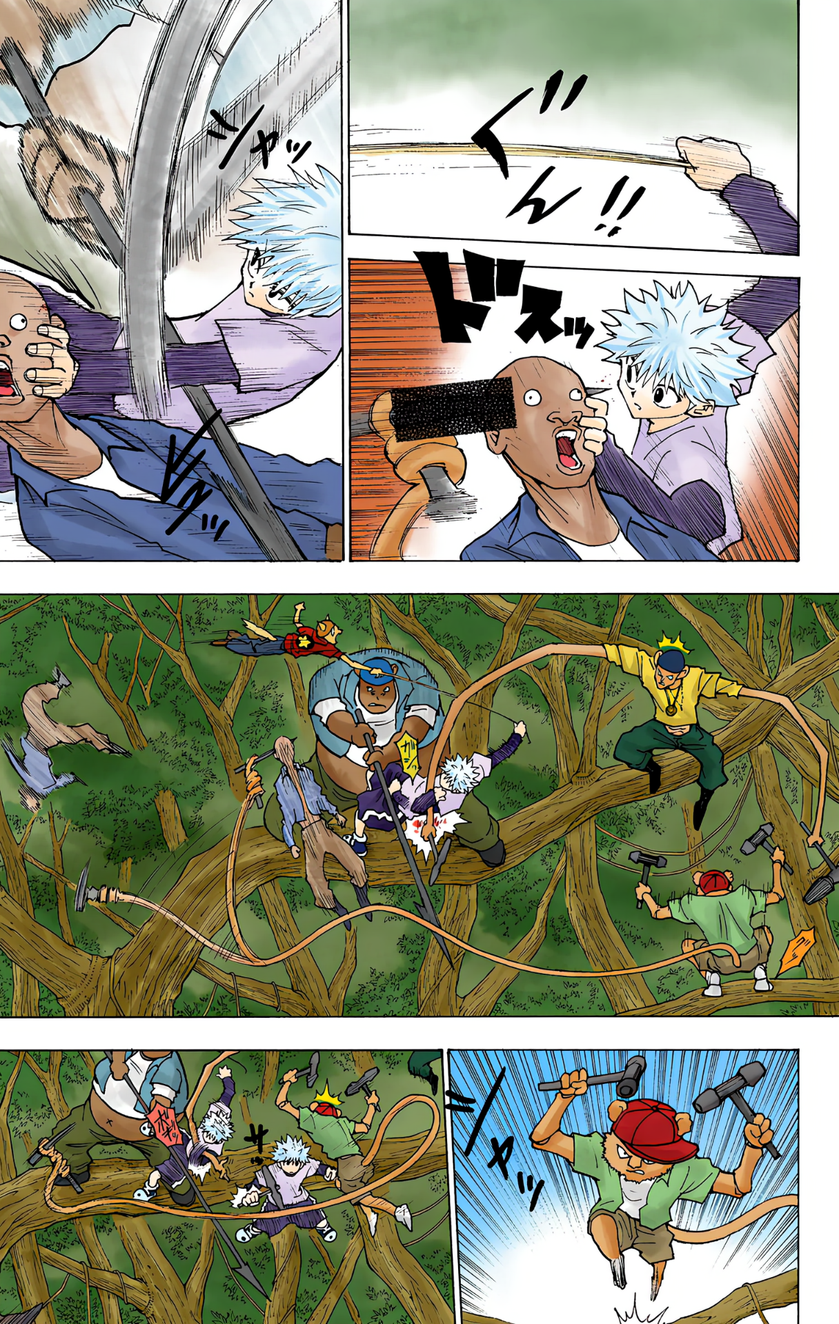 Halaman dari HUNTER x HUNTER (Official Colored) Chapter 236