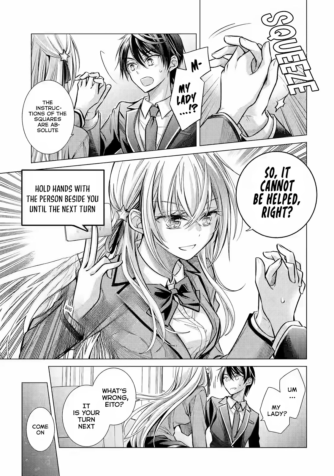 Halaman dari Ore ga Kokuhaku Sarete Kara, Ojou no Yousu ga Okashii Chapter 3