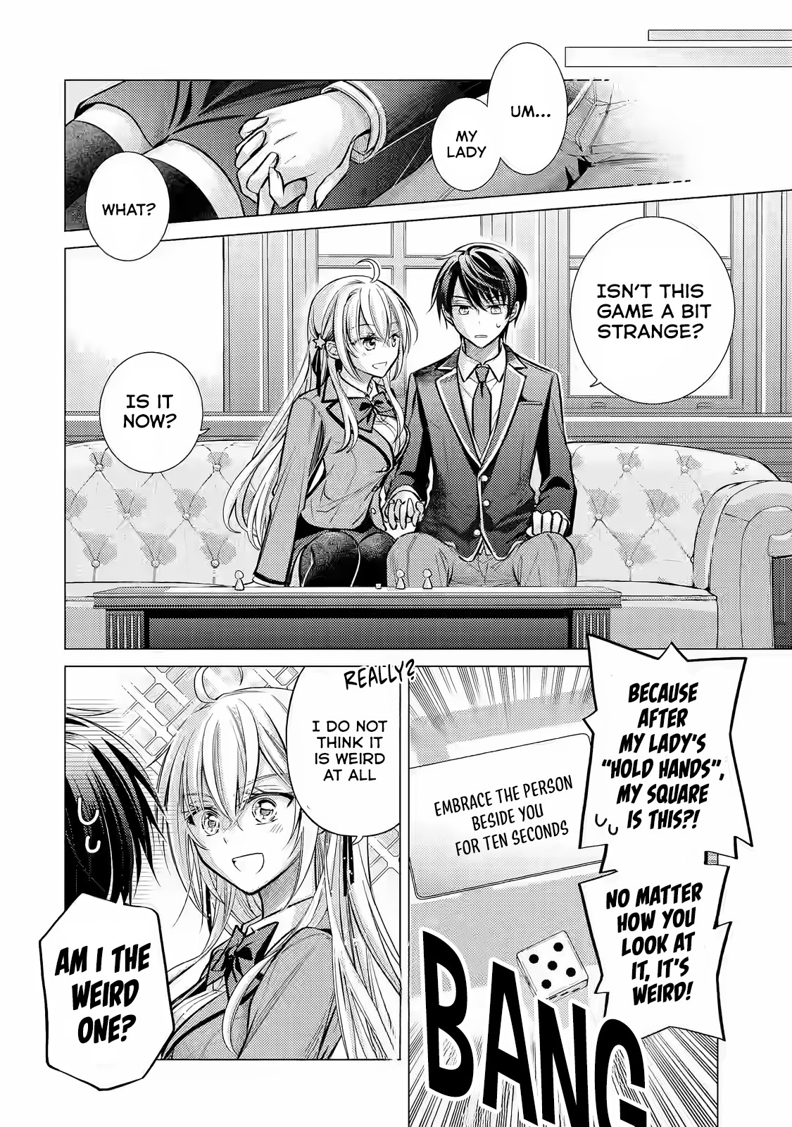 Halaman dari Ore ga Kokuhaku Sarete Kara, Ojou no Yousu ga Okashii Chapter 3