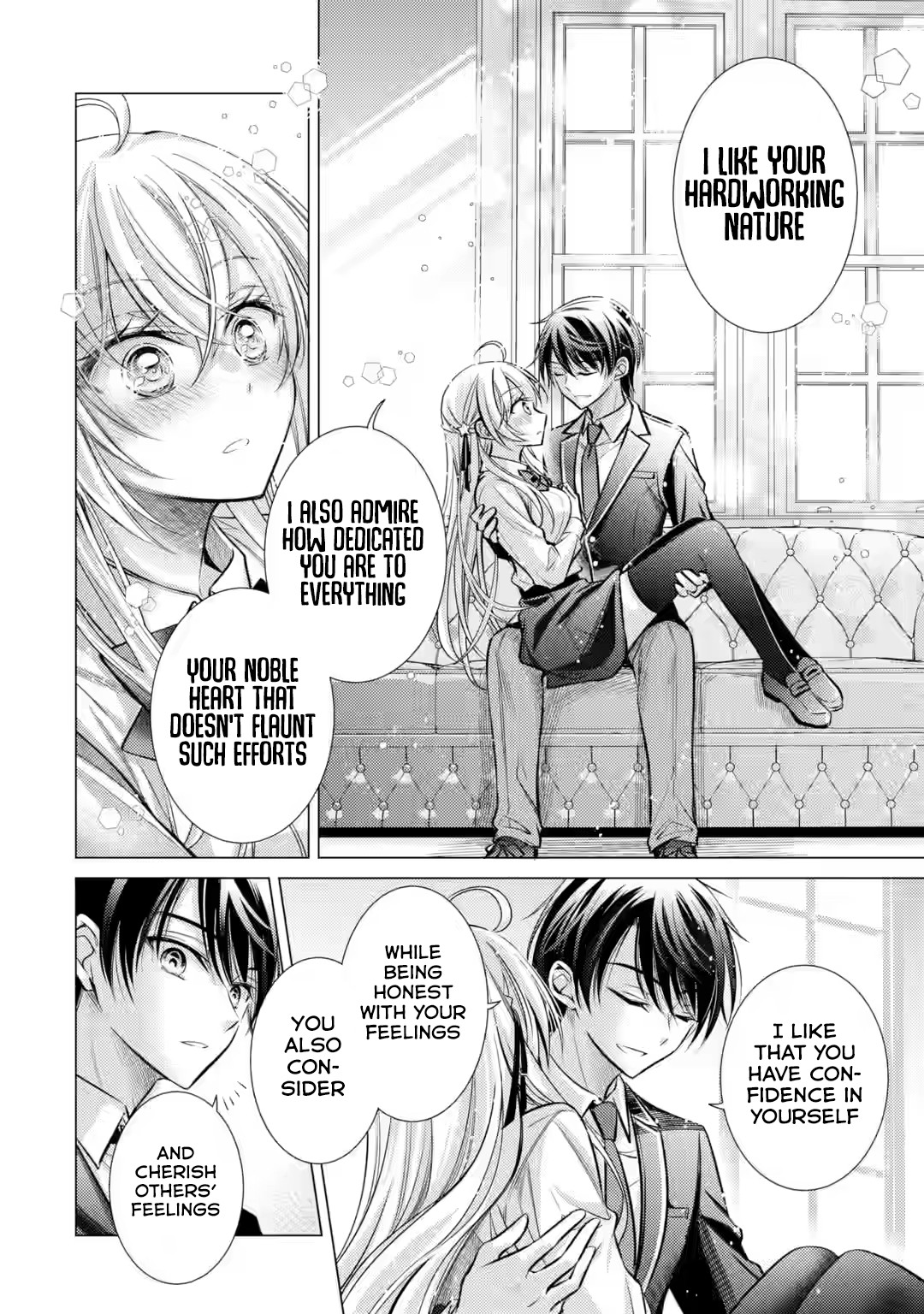 Halaman dari Ore ga Kokuhaku Sarete Kara, Ojou no Yousu ga Okashii Chapter 3