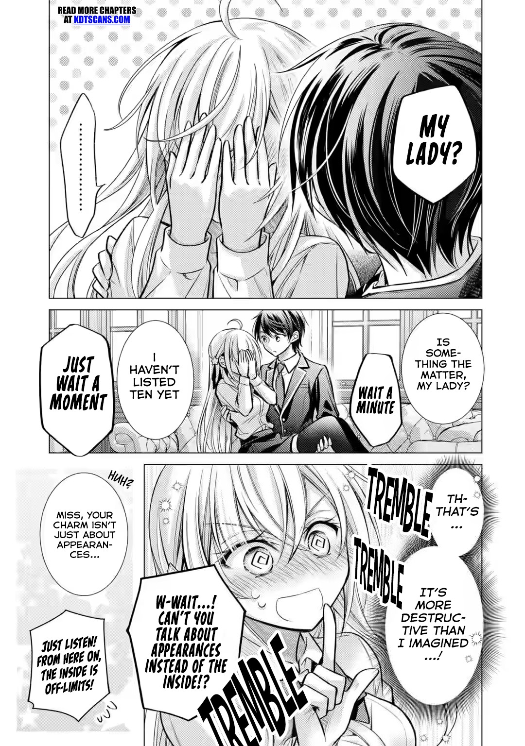Halaman dari Ore ga Kokuhaku Sarete Kara, Ojou no Yousu ga Okashii Chapter 3