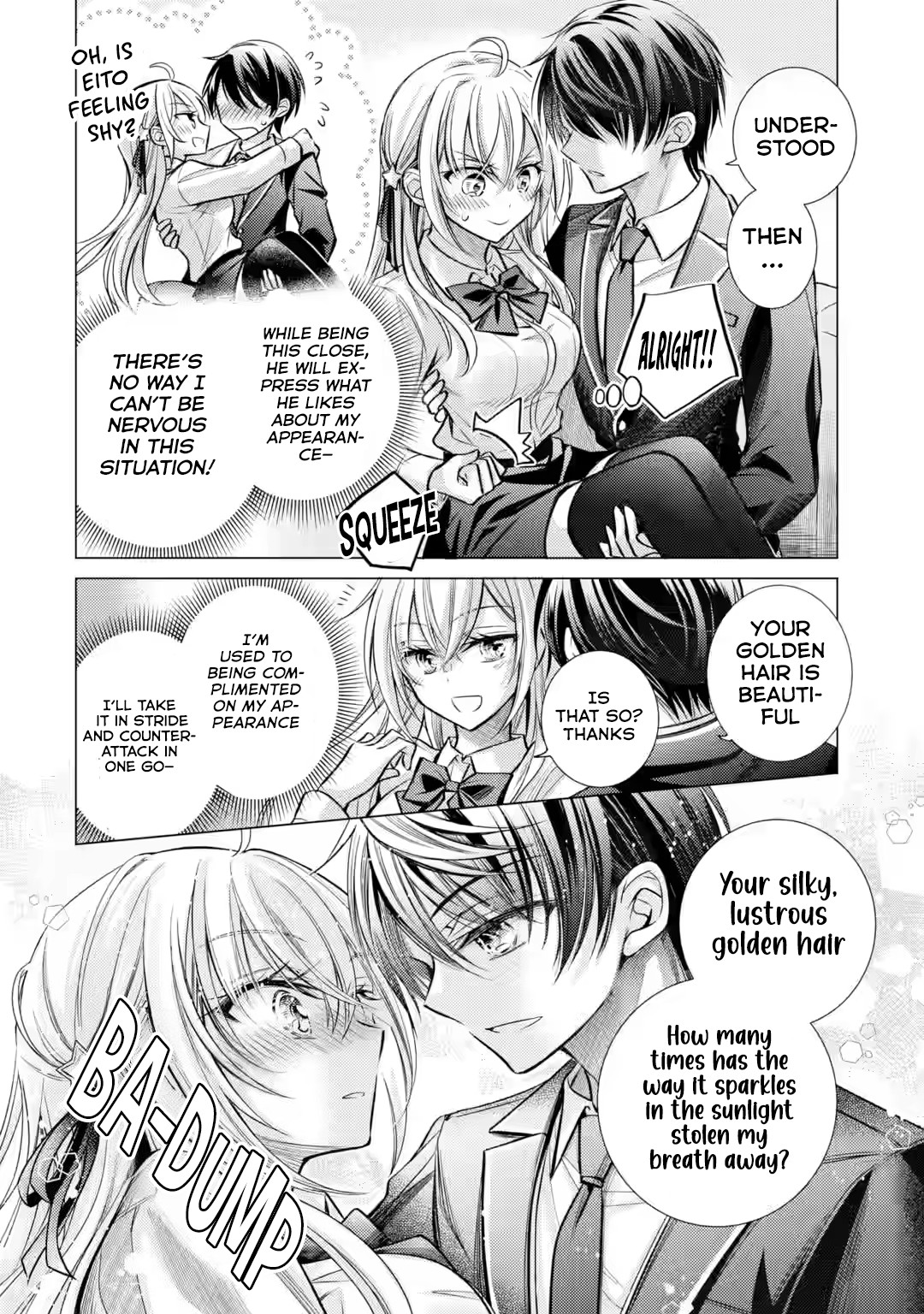 Halaman dari Ore ga Kokuhaku Sarete Kara, Ojou no Yousu ga Okashii Chapter 3