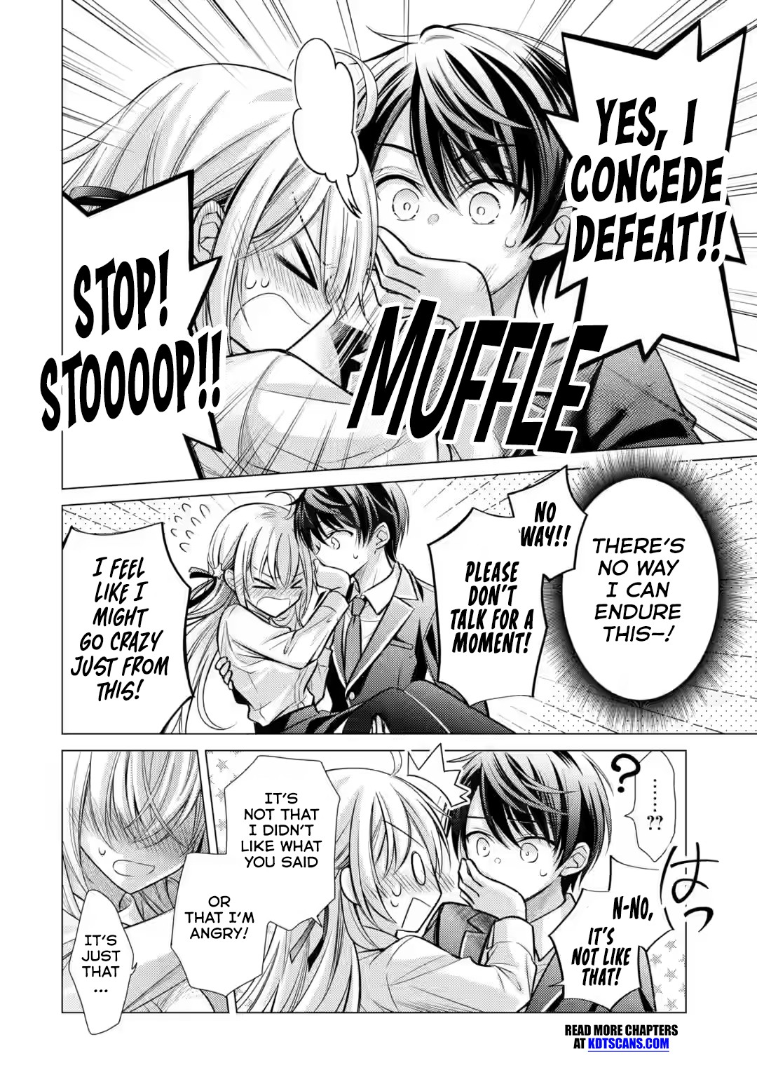 Halaman dari Ore ga Kokuhaku Sarete Kara, Ojou no Yousu ga Okashii Chapter 3