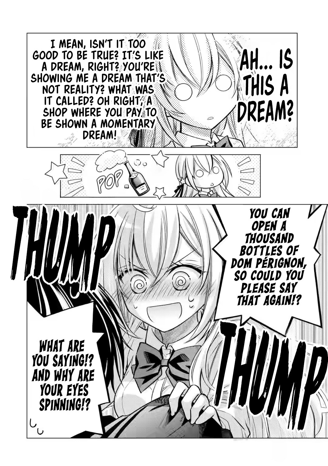 Halaman dari Ore ga Kokuhaku Sarete Kara, Ojou no Yousu ga Okashii Chapter 3