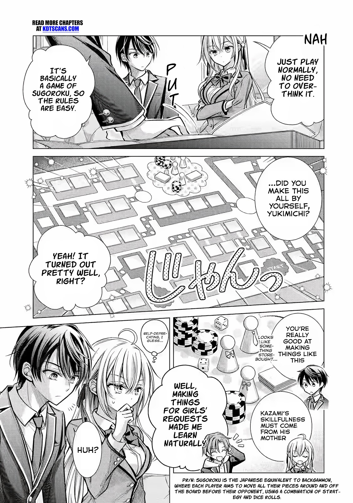 Halaman dari Ore ga Kokuhaku Sarete Kara, Ojou no Yousu ga Okashii Chapter 3