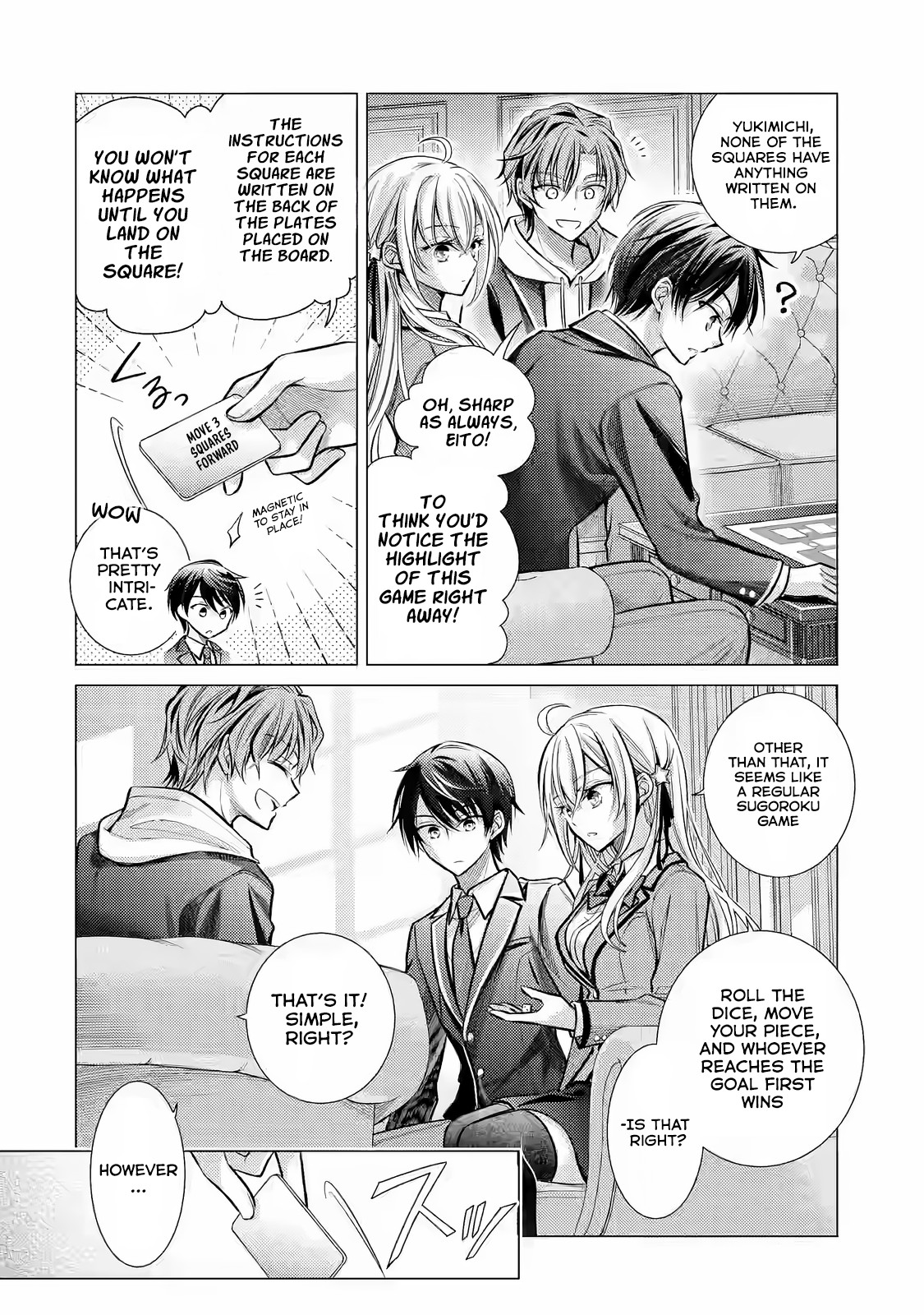 Halaman dari Ore ga Kokuhaku Sarete Kara, Ojou no Yousu ga Okashii Chapter 3