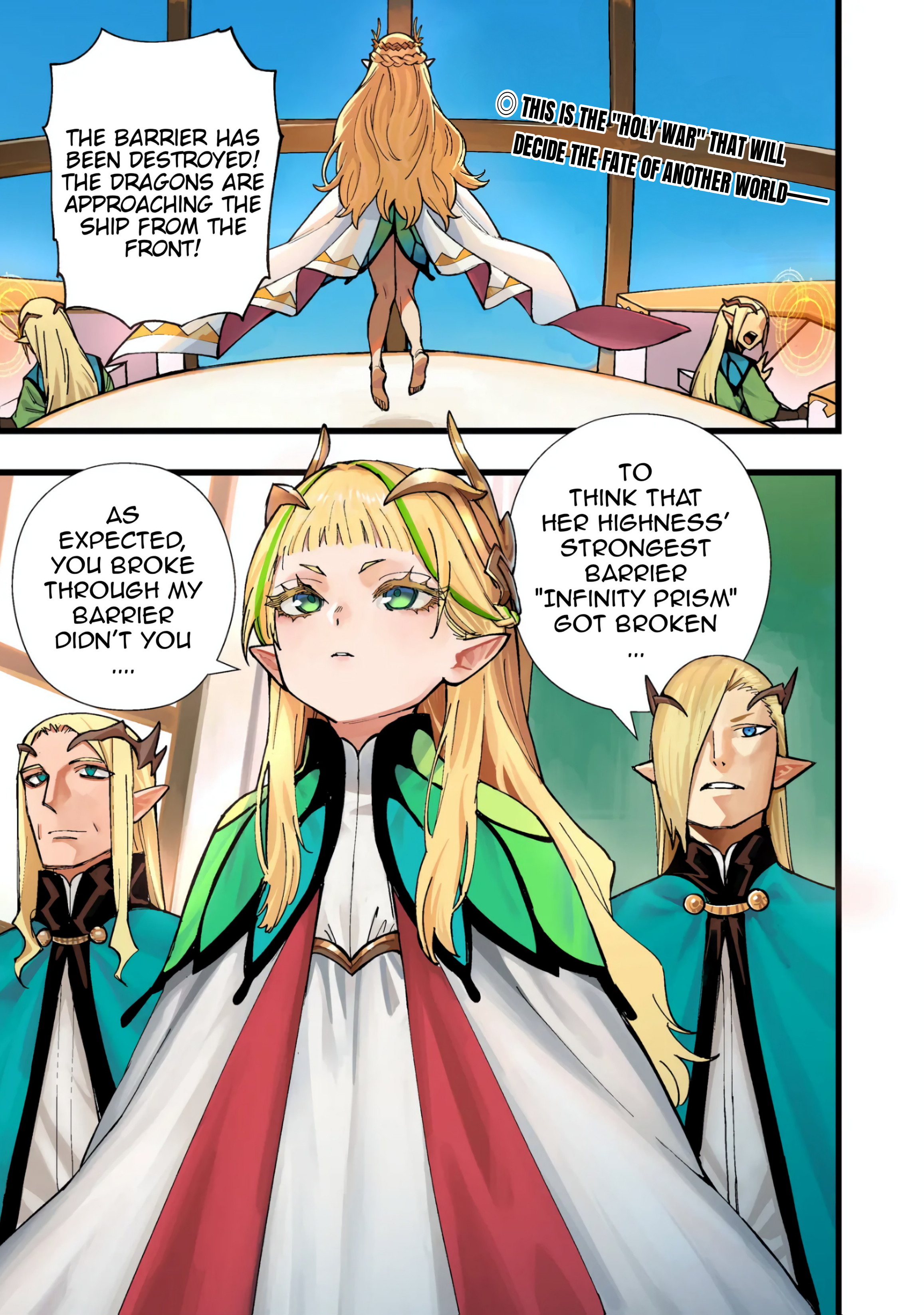 Halaman dari Senki Survival Saga -Isekai no Unmei o Kaketa Mujintou Fujun Iseikouyuu- Chapter 1