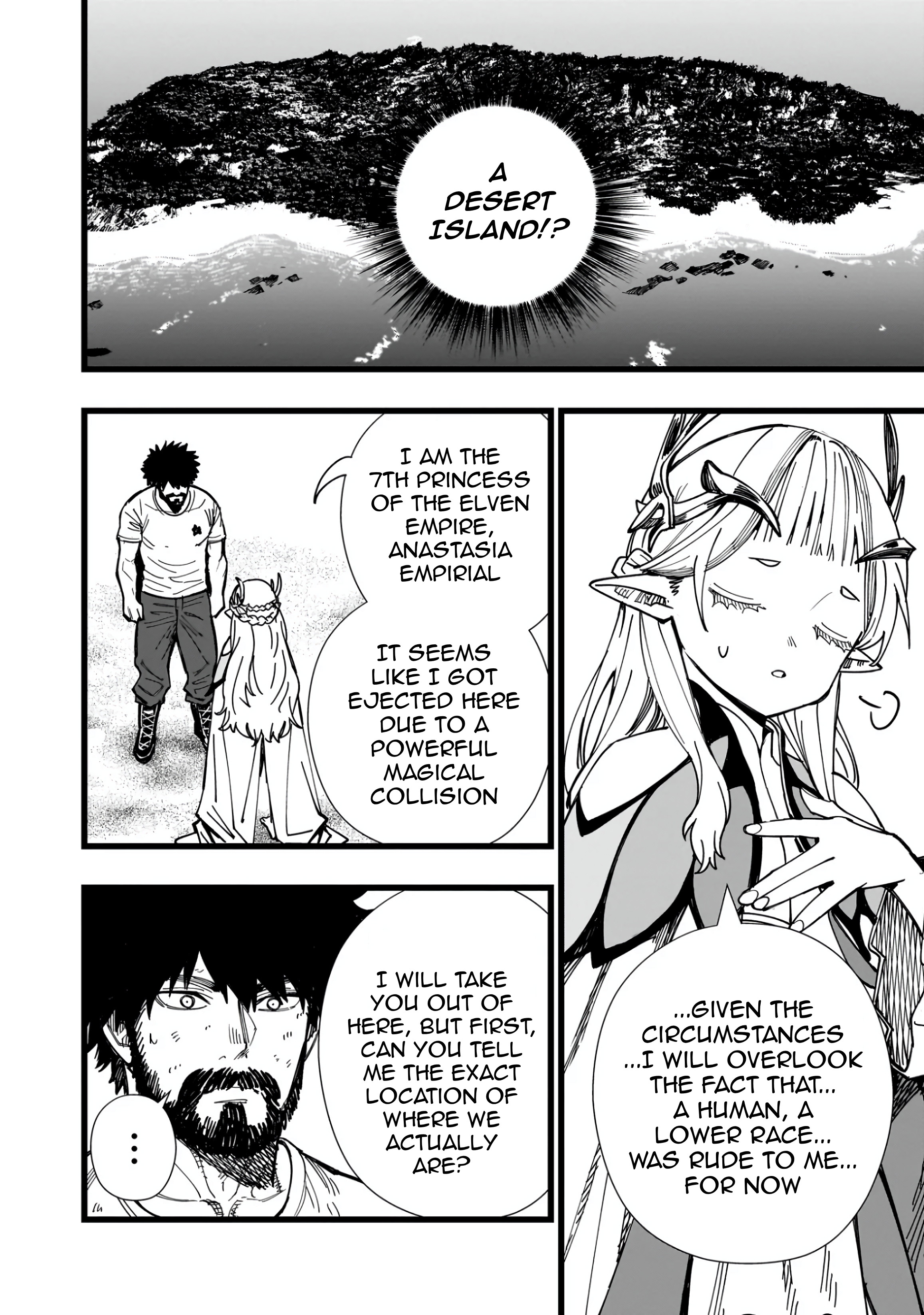 Halaman dari Senki Survival Saga -Isekai no Unmei o Kaketa Mujintou Fujun Iseikouyuu- Chapter 1