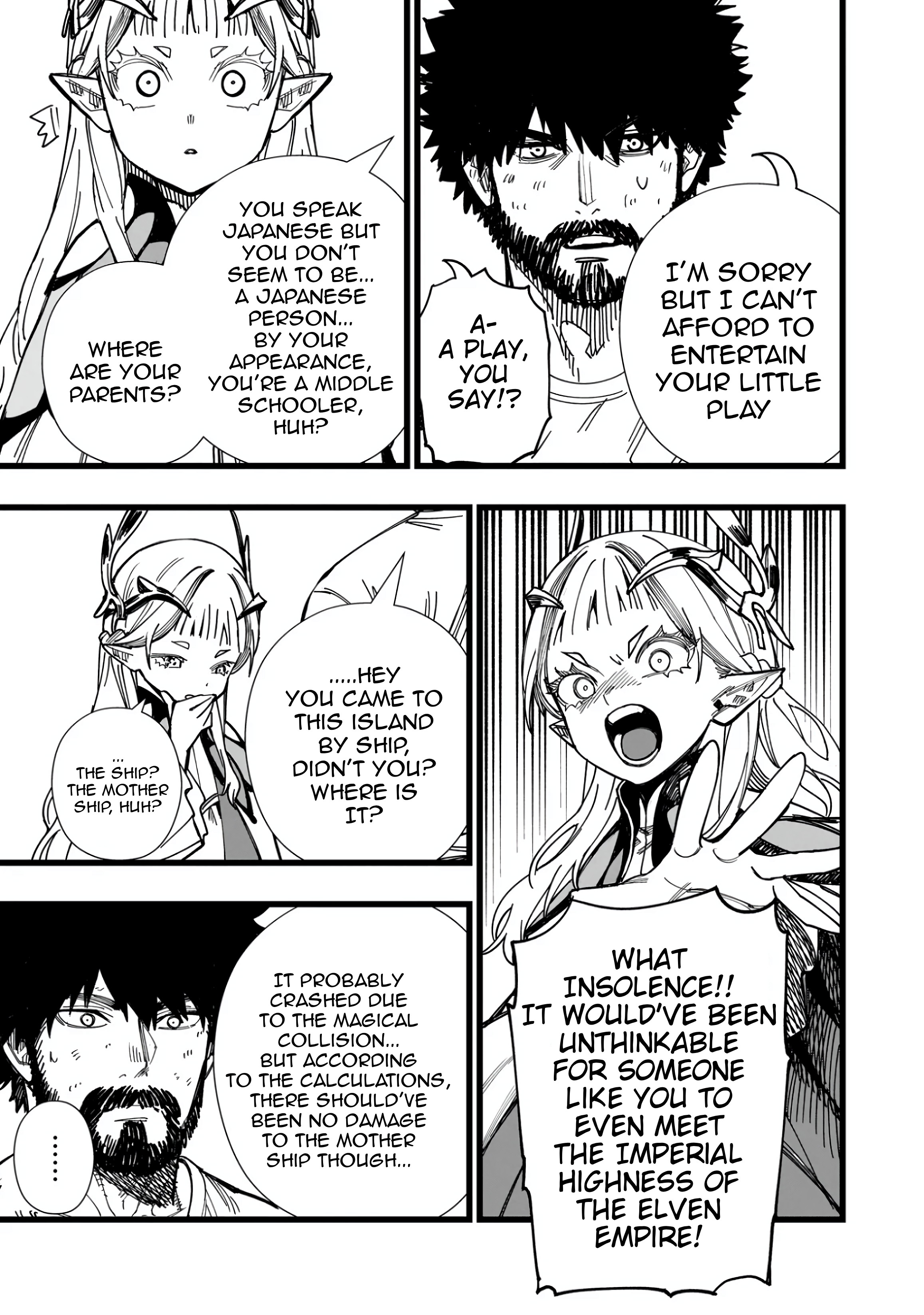 Halaman dari Senki Survival Saga -Isekai no Unmei o Kaketa Mujintou Fujun Iseikouyuu- Chapter 1