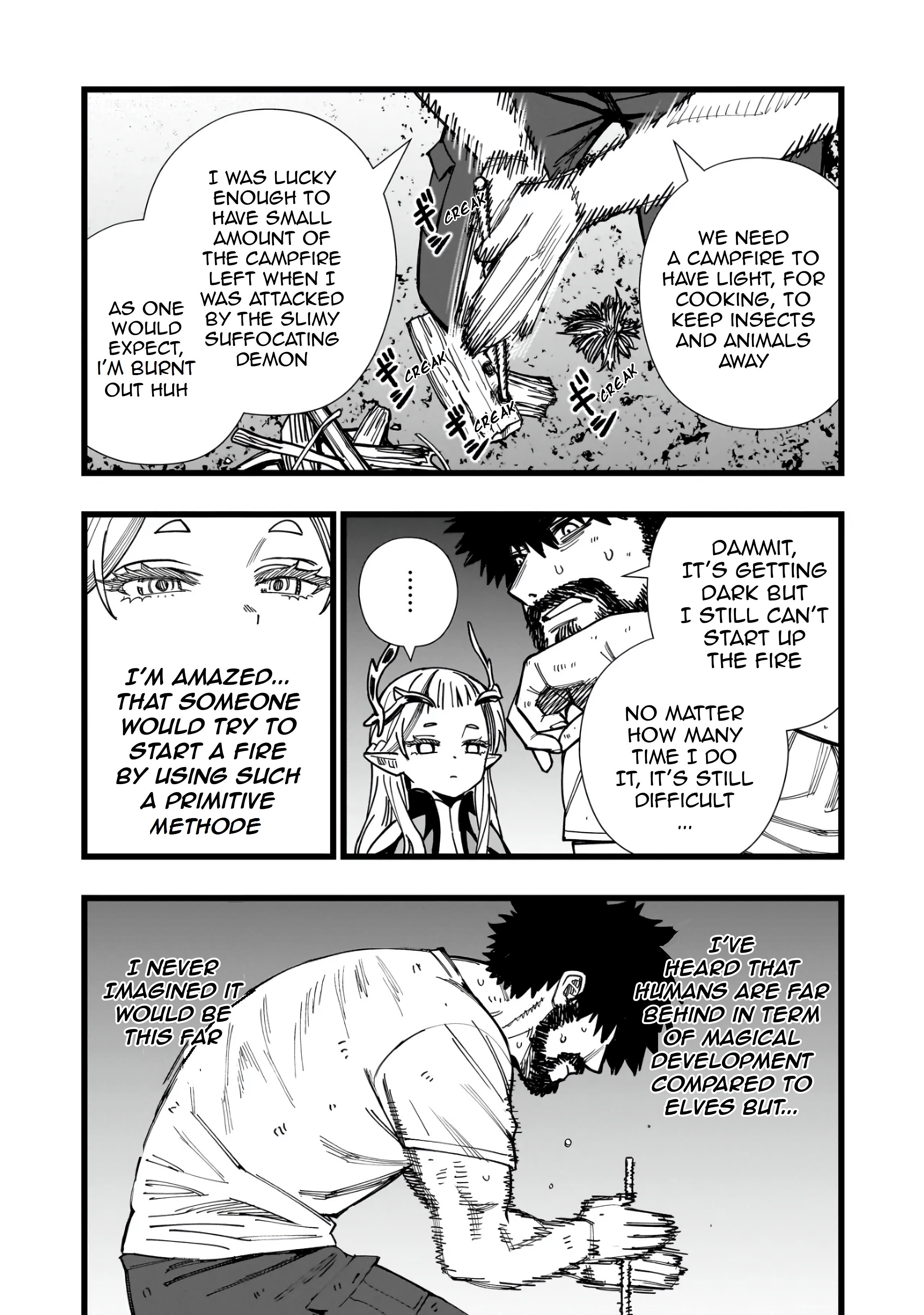 Halaman dari Senki Survival Saga -Isekai no Unmei o Kaketa Mujintou Fujun Iseikouyuu- Chapter 1