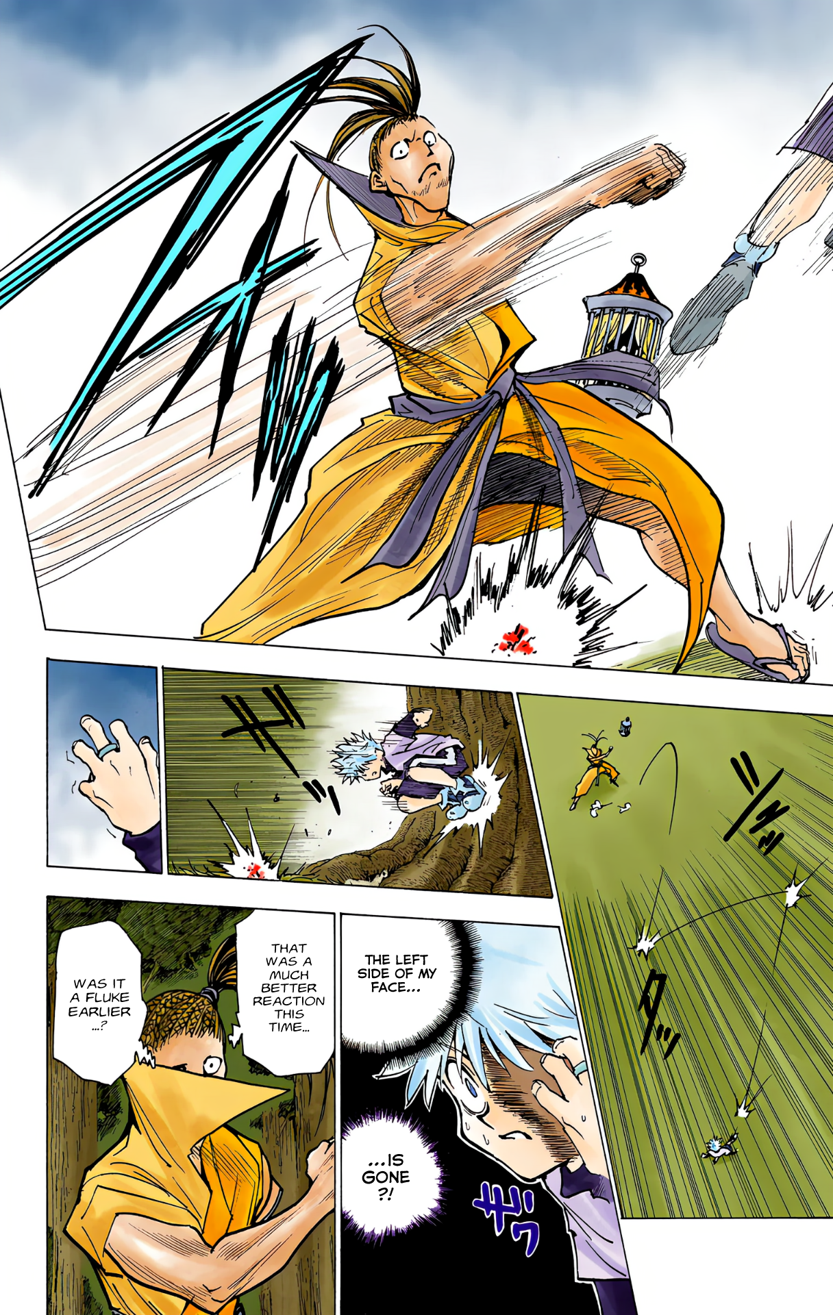 Halaman dari HUNTER x HUNTER (Official Colored) Chapter 212