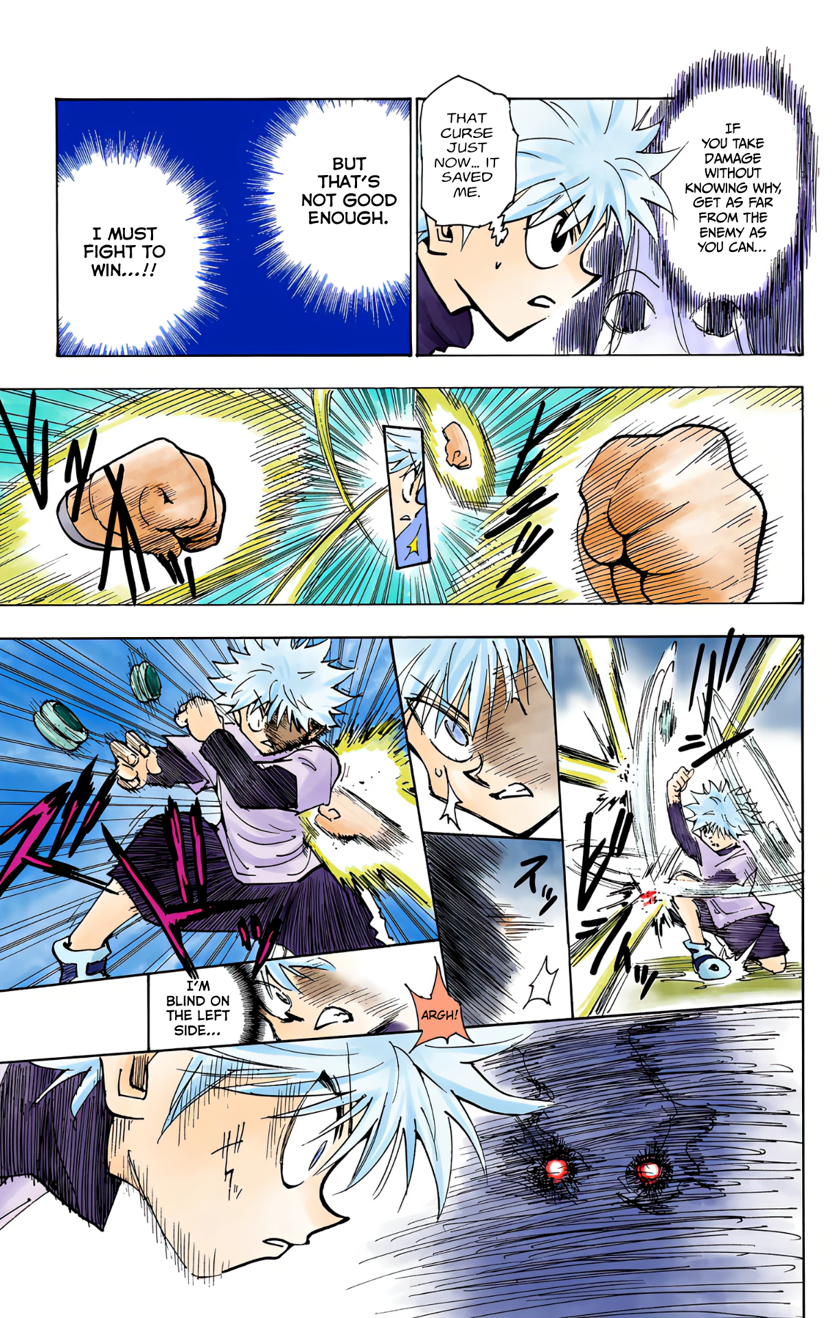 Halaman dari HUNTER x HUNTER (Official Colored) Chapter 212