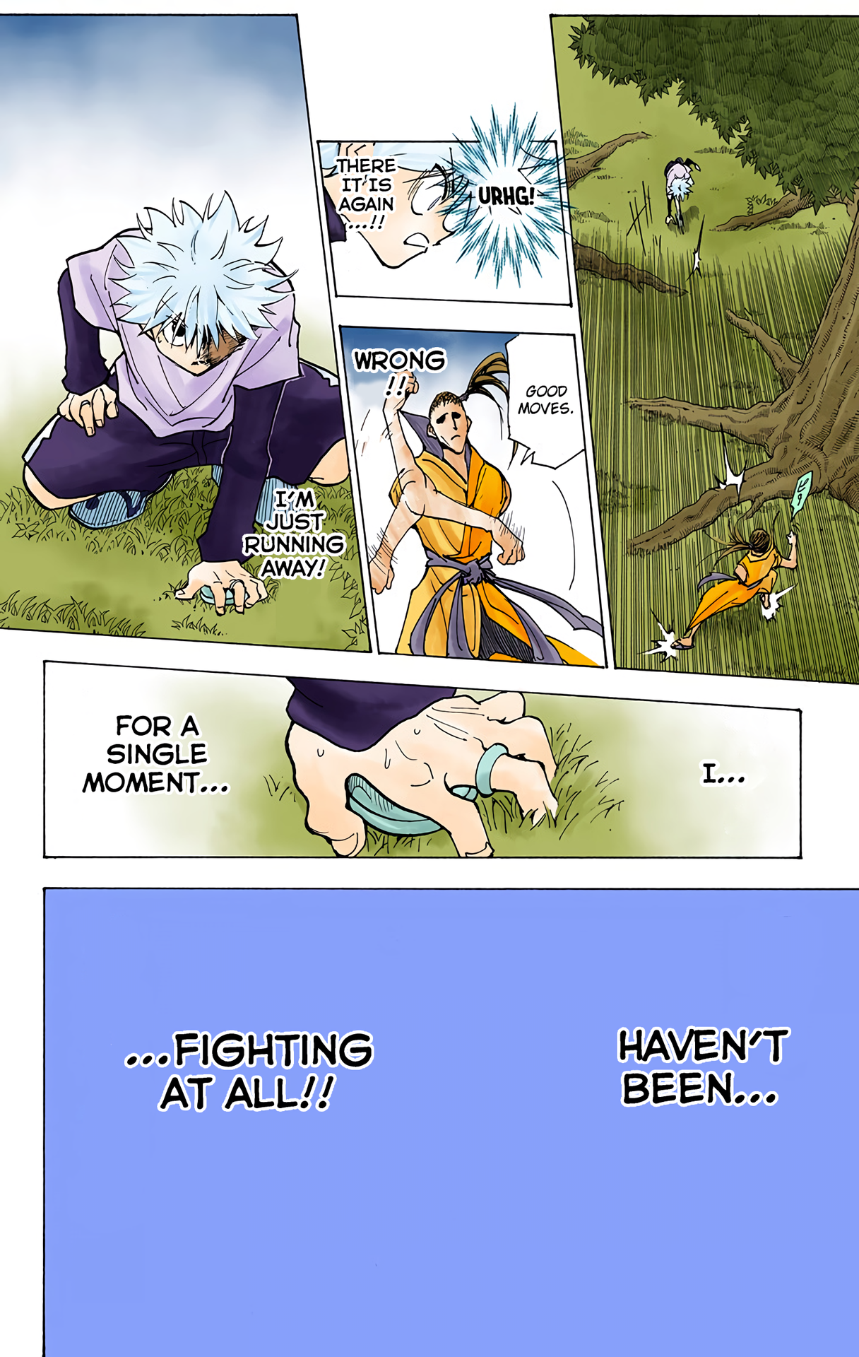Halaman dari HUNTER x HUNTER (Official Colored) Chapter 212