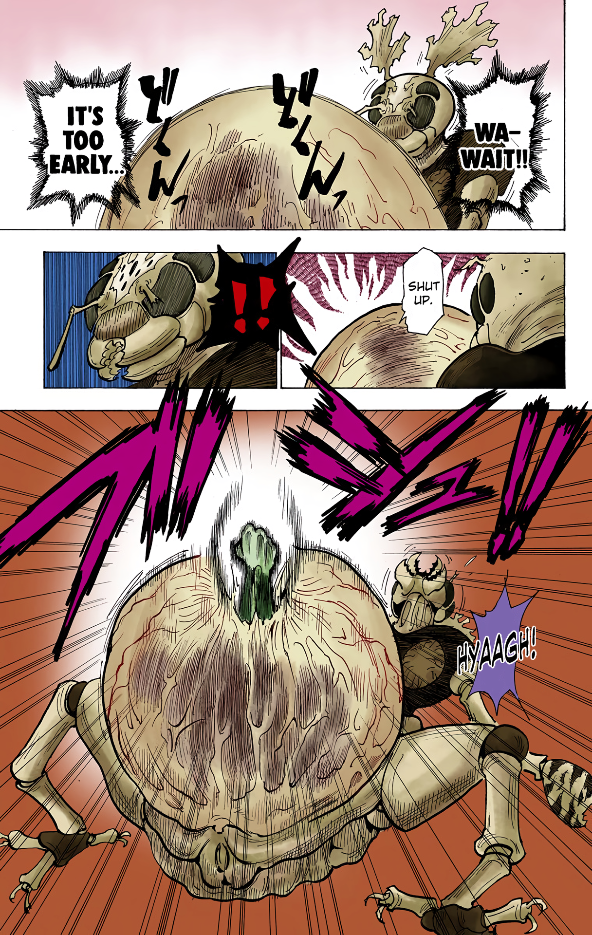 Halaman dari HUNTER x HUNTER (Official Colored) Chapter 212