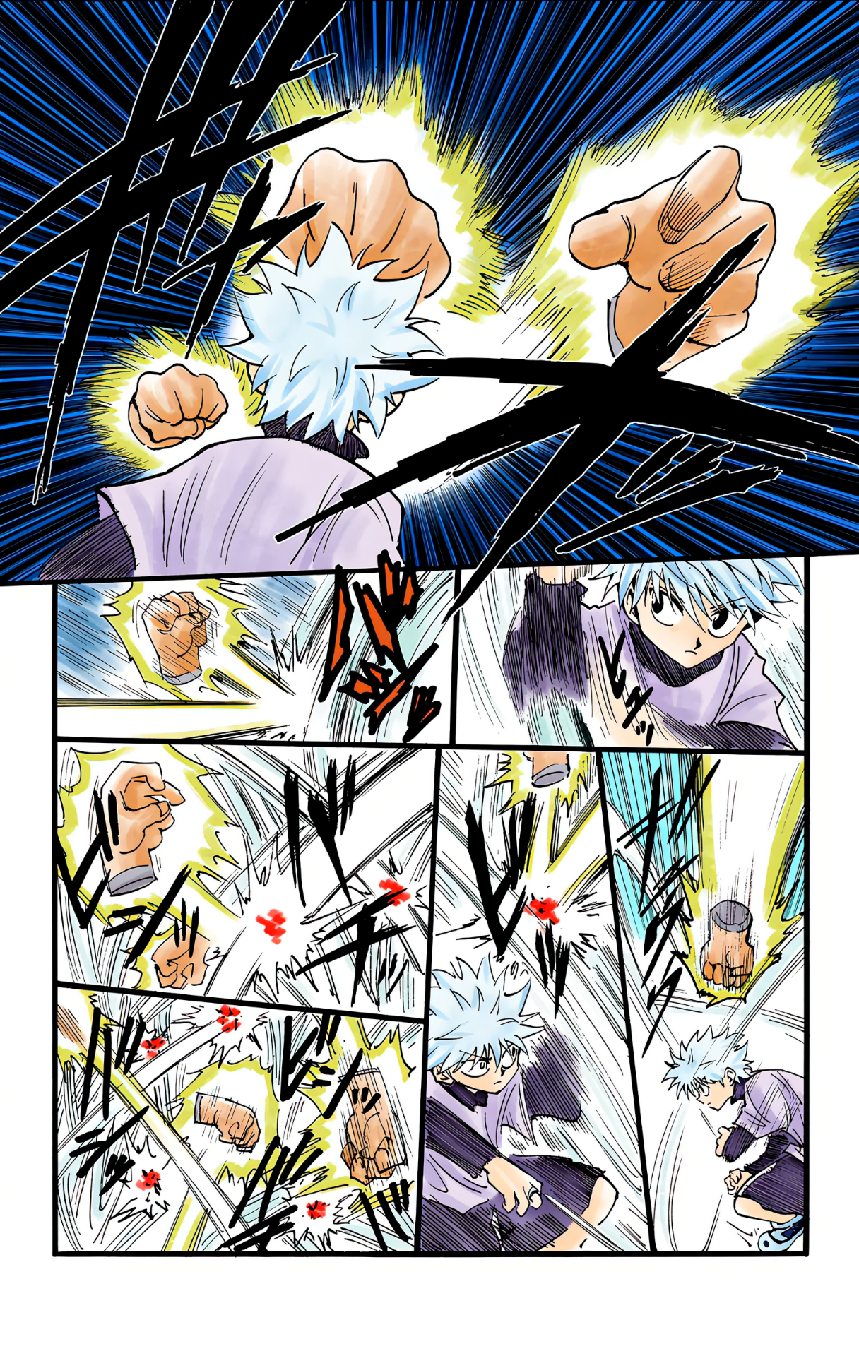 Halaman dari HUNTER x HUNTER (Official Colored) Chapter 212