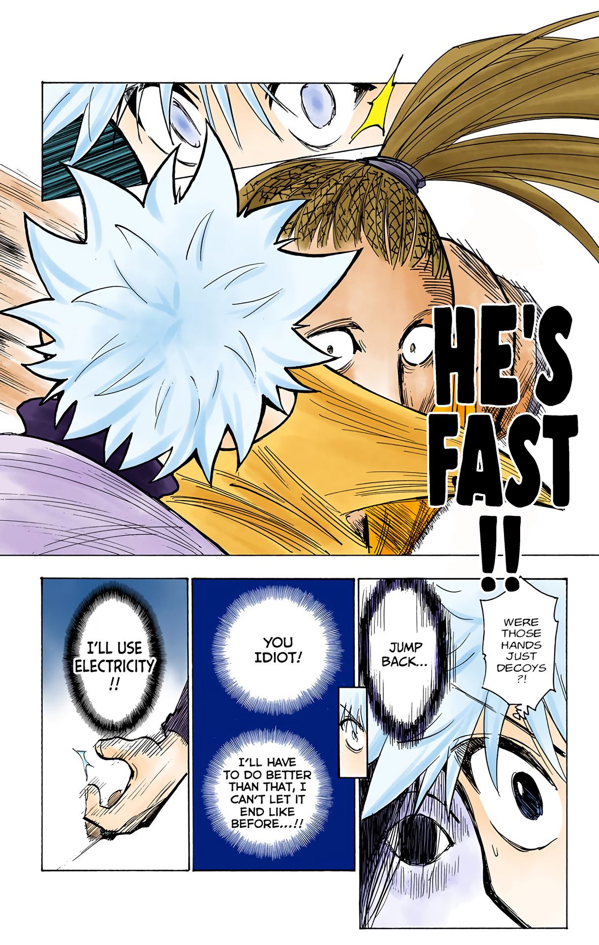 Halaman dari HUNTER x HUNTER (Official Colored) Chapter 212