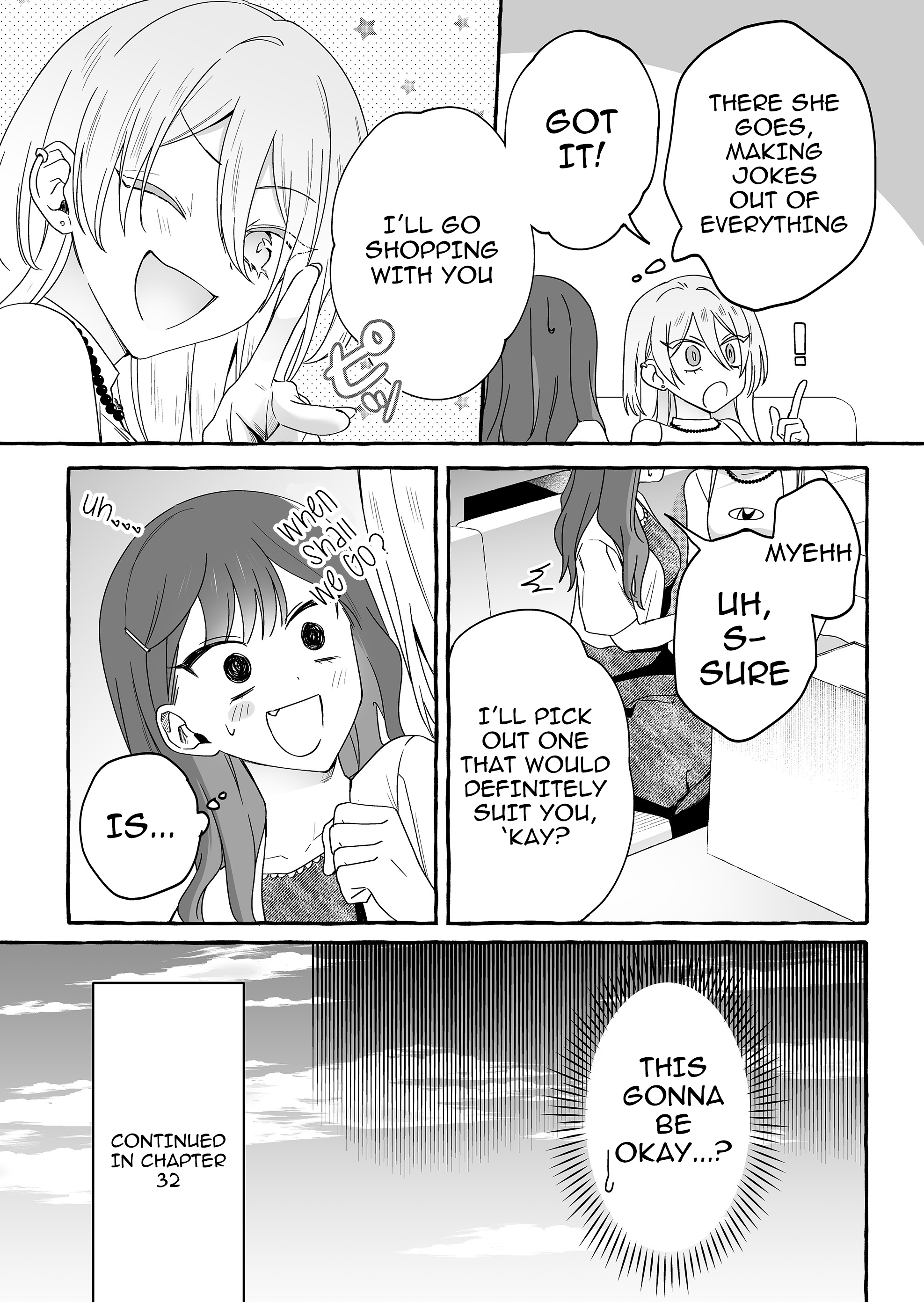 Halaman dari Damedol to Sekai ni Hitori Dake no Fan Chapter 31.5