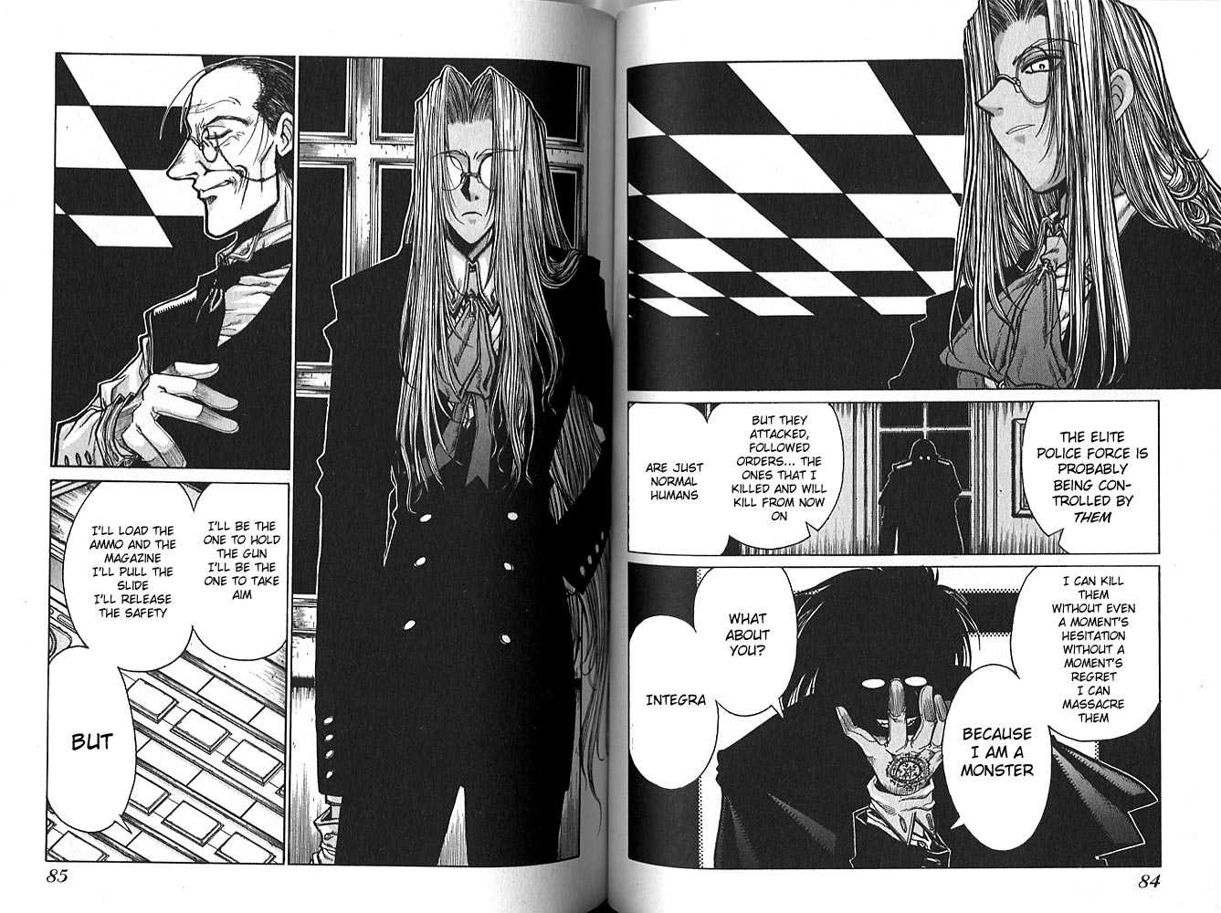Halaman dari Hellsing Chapter 16