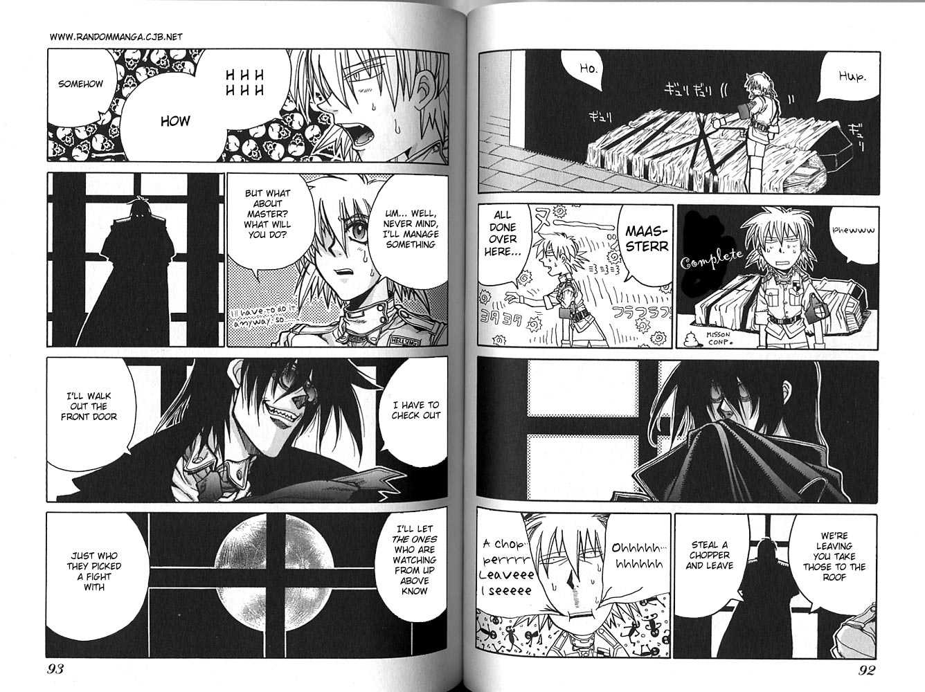 Halaman dari Hellsing Chapter 16
