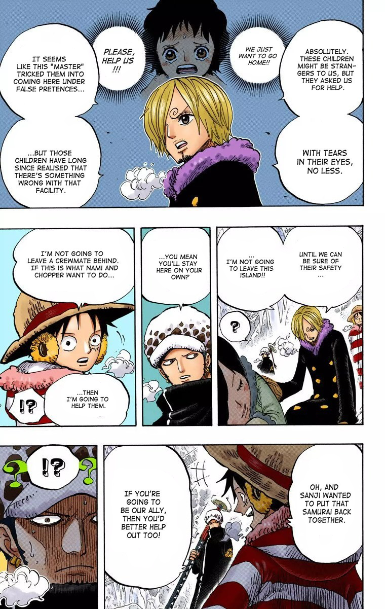 Halaman dari One Piece (Official Colored) Chapter 668