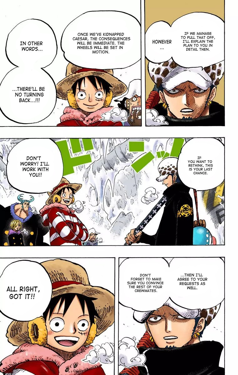 Halaman dari One Piece (Official Colored) Chapter 668