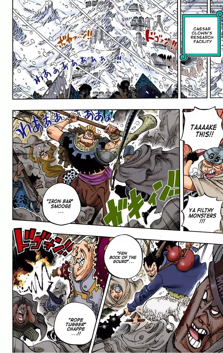 Halaman dari One Piece (Official Colored) Chapter 668