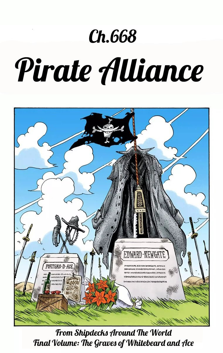 Halaman dari One Piece (Official Colored) Chapter 668