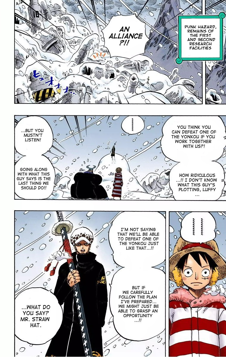 Halaman dari One Piece (Official Colored) Chapter 668