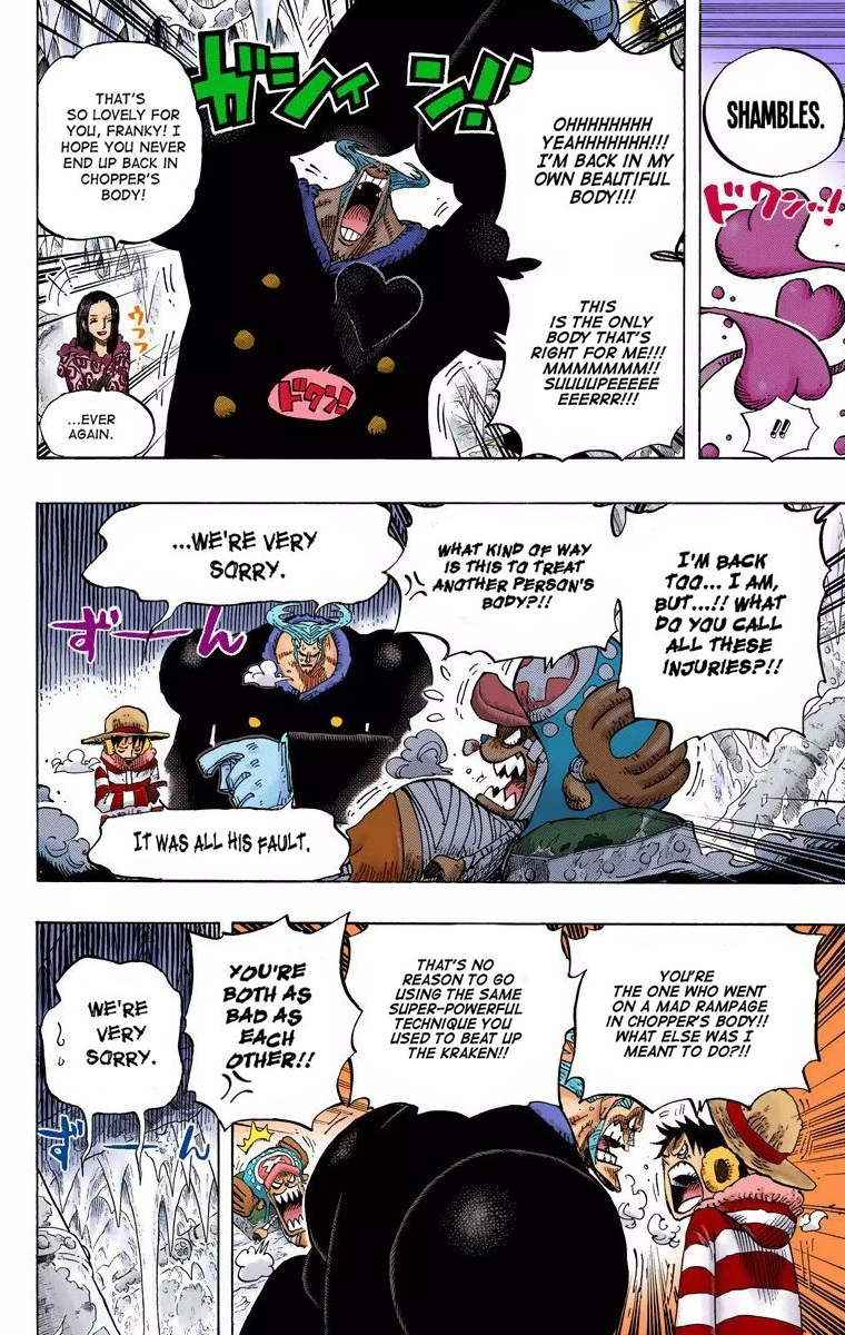 Halaman dari One Piece (Official Colored) Chapter 668