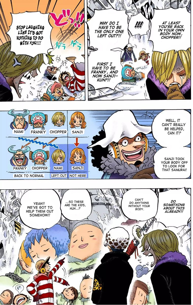 Halaman dari One Piece (Official Colored) Chapter 668