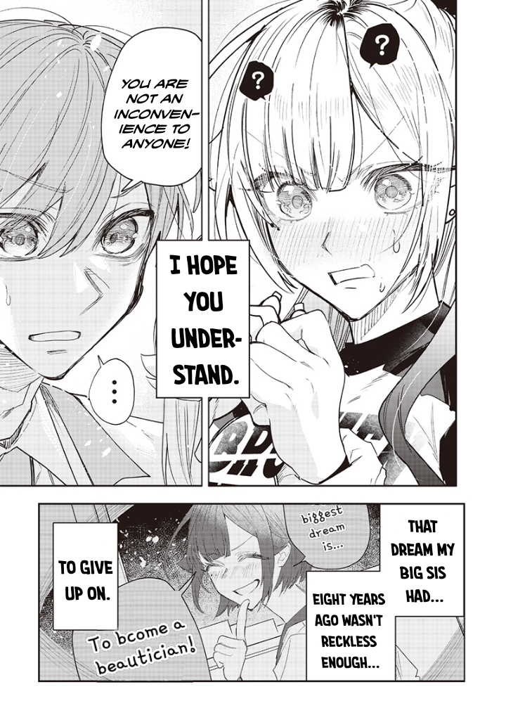 Halaman dari Namaiki na Gal Ane wo Wakaraseru Hanashi Chapter 18