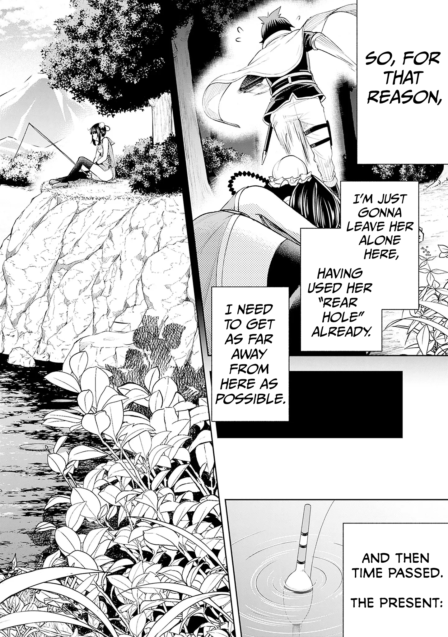Halaman dari Eroge no Sekai de Slow Life ~Issho ni Isekai Teni shitekita Yarisaa no Daigakusei-tachi ni Tsuihou sareta node, Henkyou de Muteki ni Natte Shin no Heroine-tachi to Yoroshiku Yarimasu~ Chapter 6