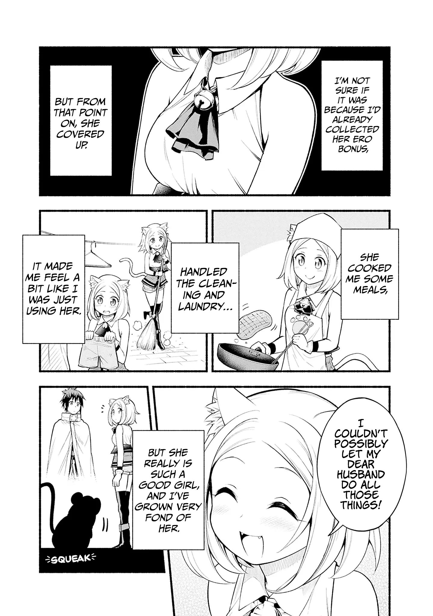 Halaman dari Eroge no Sekai de Slow Life ~Issho ni Isekai Teni shitekita Yarisaa no Daigakusei-tachi ni Tsuihou sareta node, Henkyou de Muteki ni Natte Shin no Heroine-tachi to Yoroshiku Yarimasu~ Chapter 6