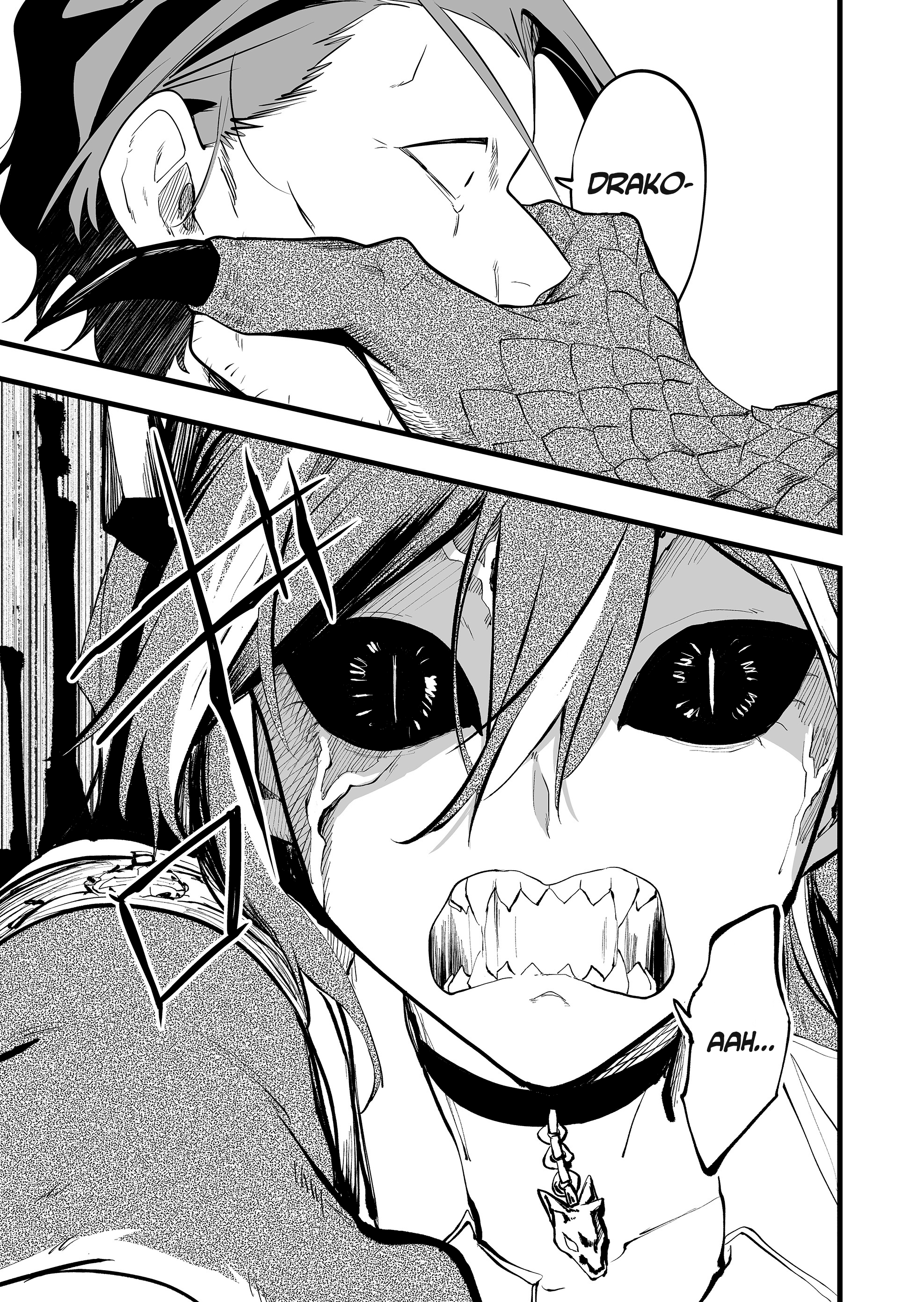 Halaman dari "Ano Toki Tasukete Itadaita Monster Musume desu." Isekai Ossan Kyoushi Totsuzen no Moteki ni Konwaku suru Chapter 37