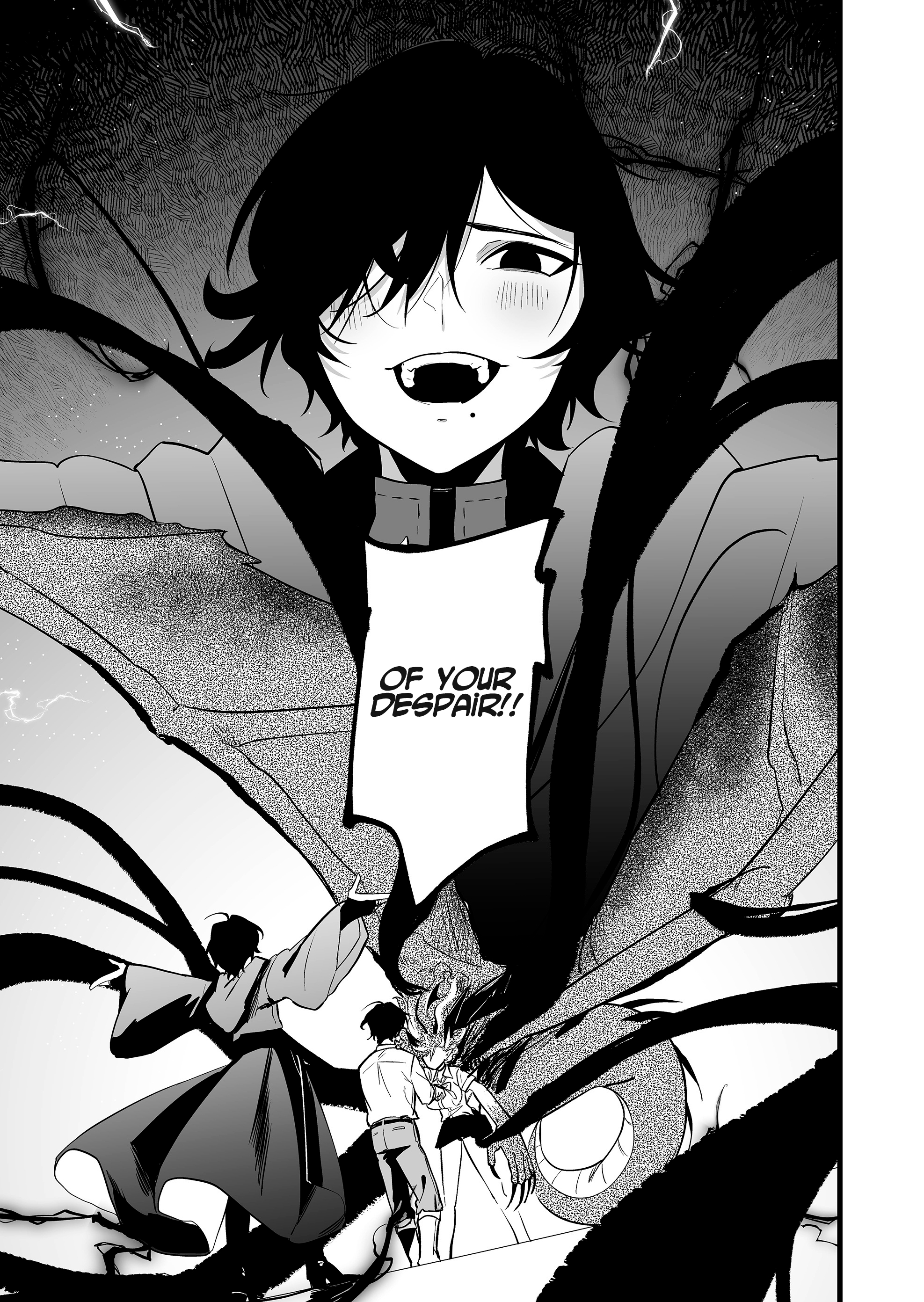 Halaman dari "Ano Toki Tasukete Itadaita Monster Musume desu." Isekai Ossan Kyoushi Totsuzen no Moteki ni Konwaku suru Chapter 37