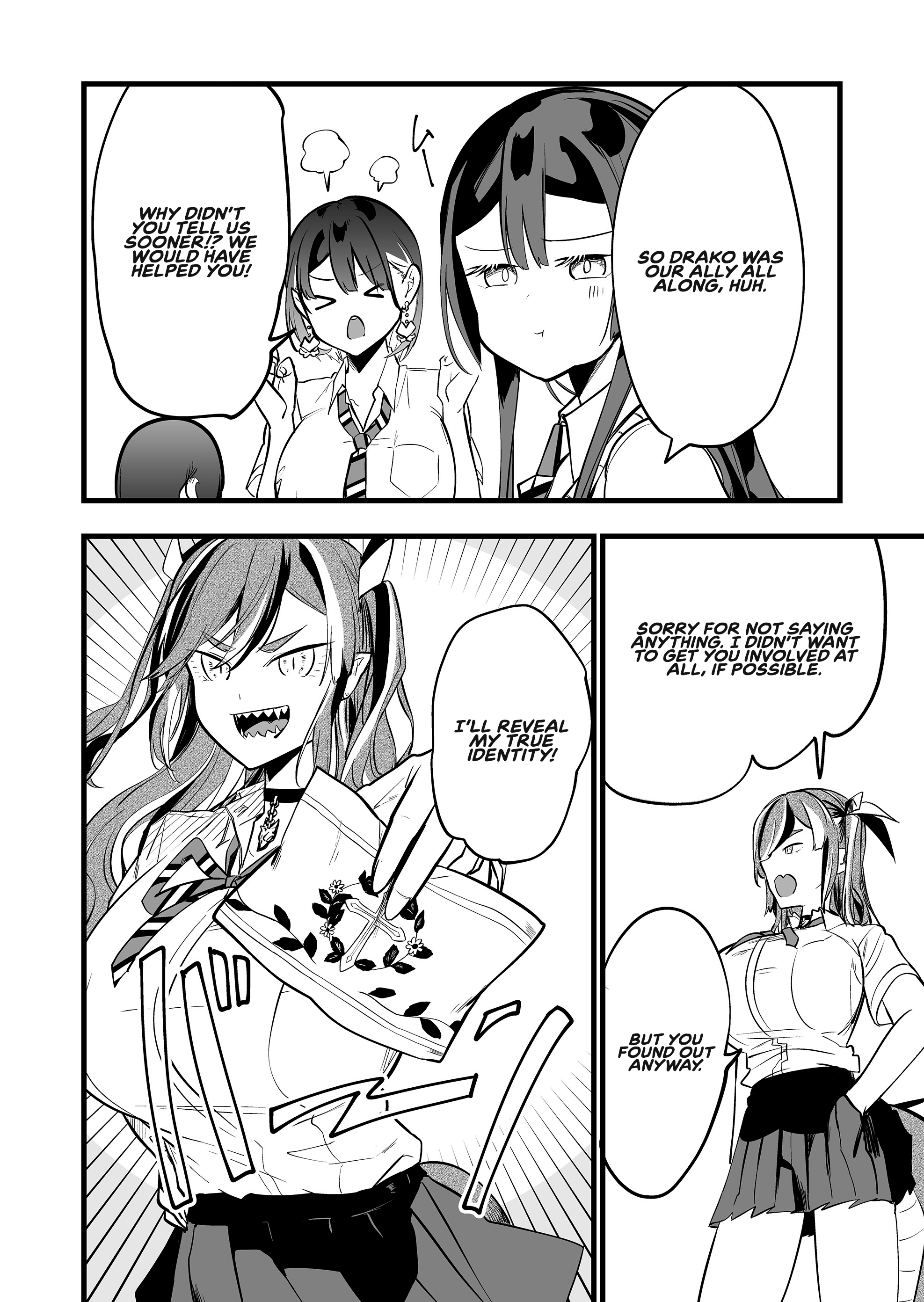 Halaman dari "Ano Toki Tasukete Itadaita Monster Musume desu." Isekai Ossan Kyoushi Totsuzen no Moteki ni Konwaku suru Chapter 37