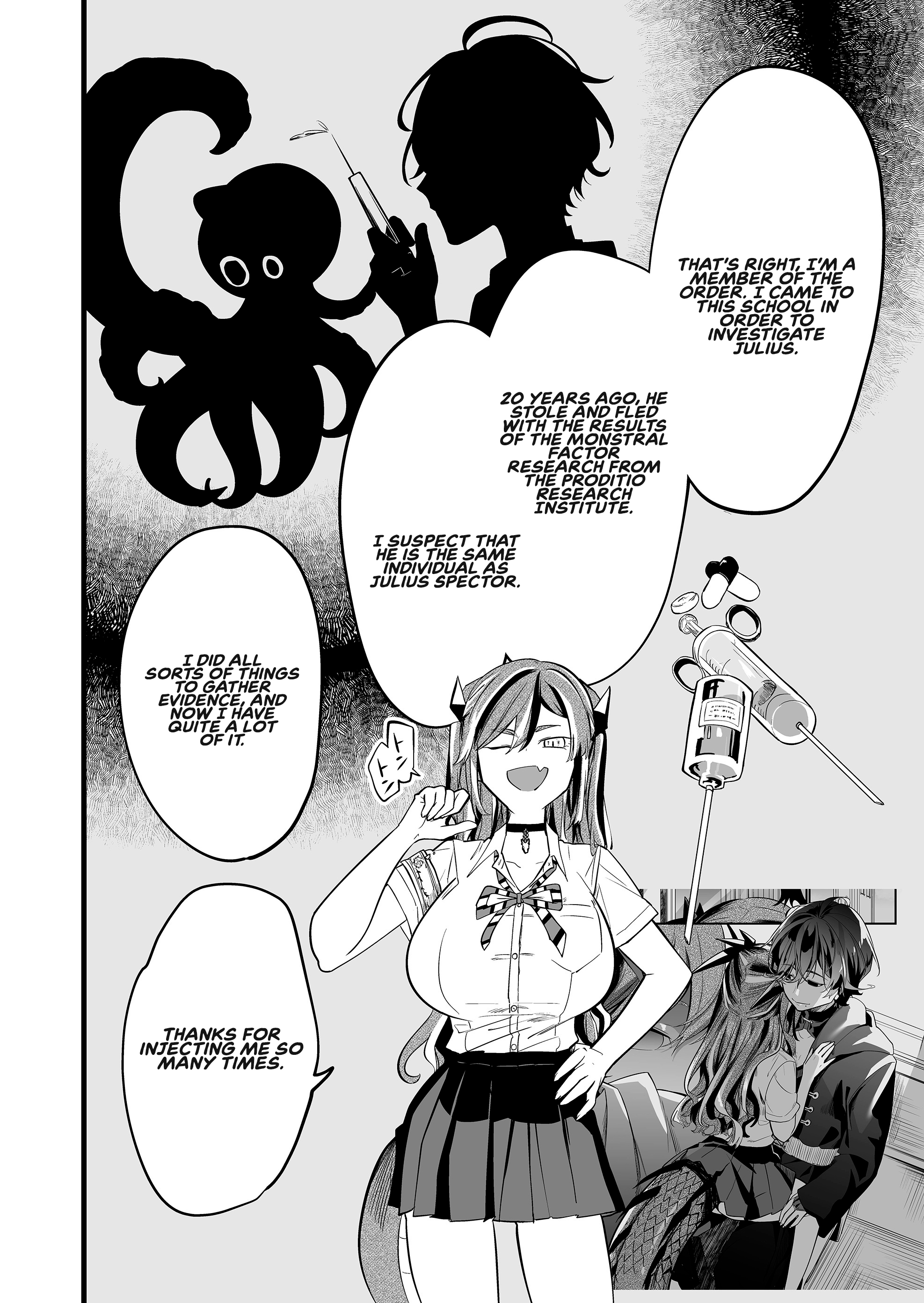 Halaman dari "Ano Toki Tasukete Itadaita Monster Musume desu." Isekai Ossan Kyoushi Totsuzen no Moteki ni Konwaku suru Chapter 37