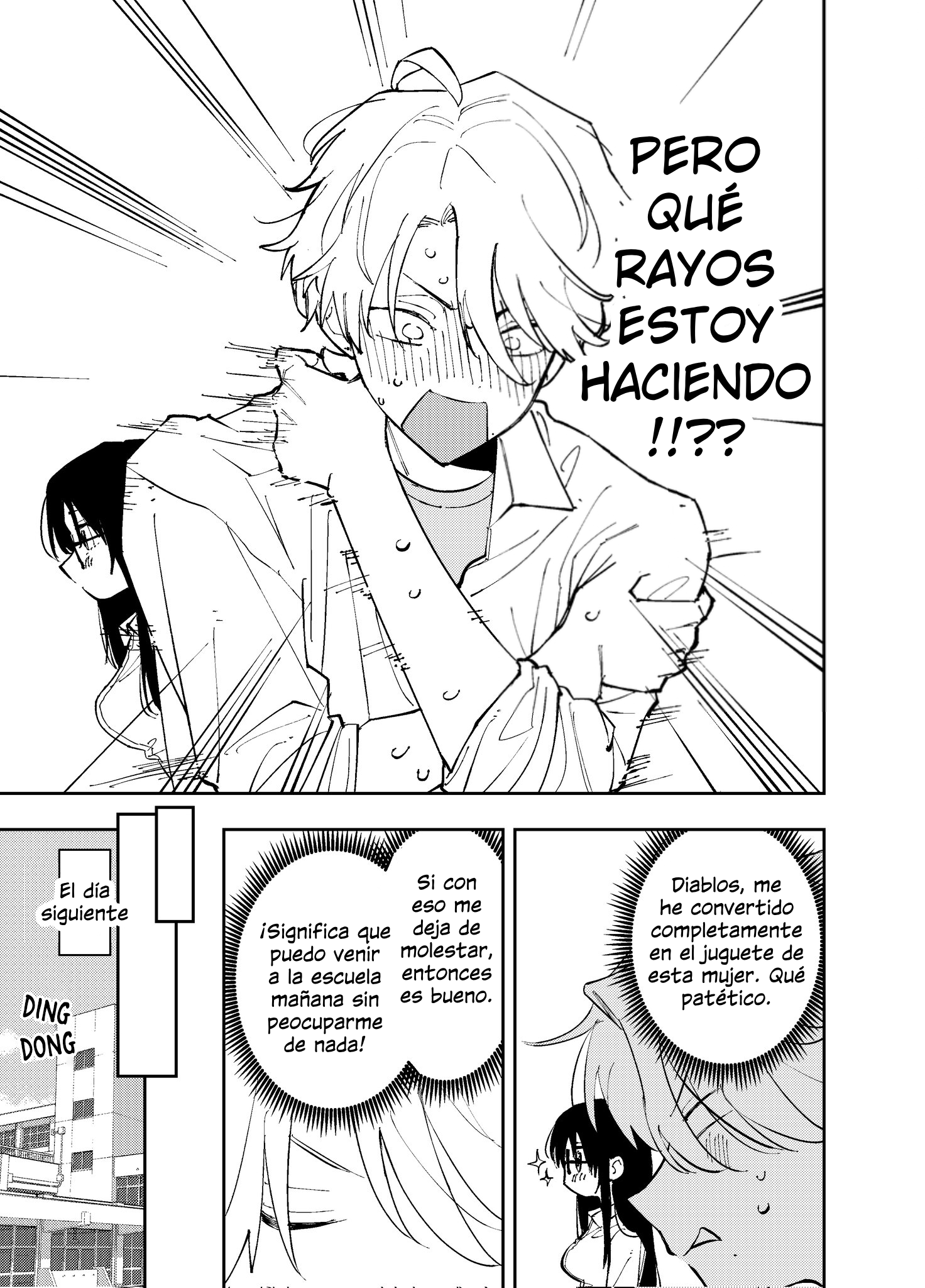 Tonari no Seki no Yatsu ga Souiu Me de Mitekuru - Capítulo 3 - Página 5 - Cartel Manhwa | Sumérgete en Historias Sin Límites