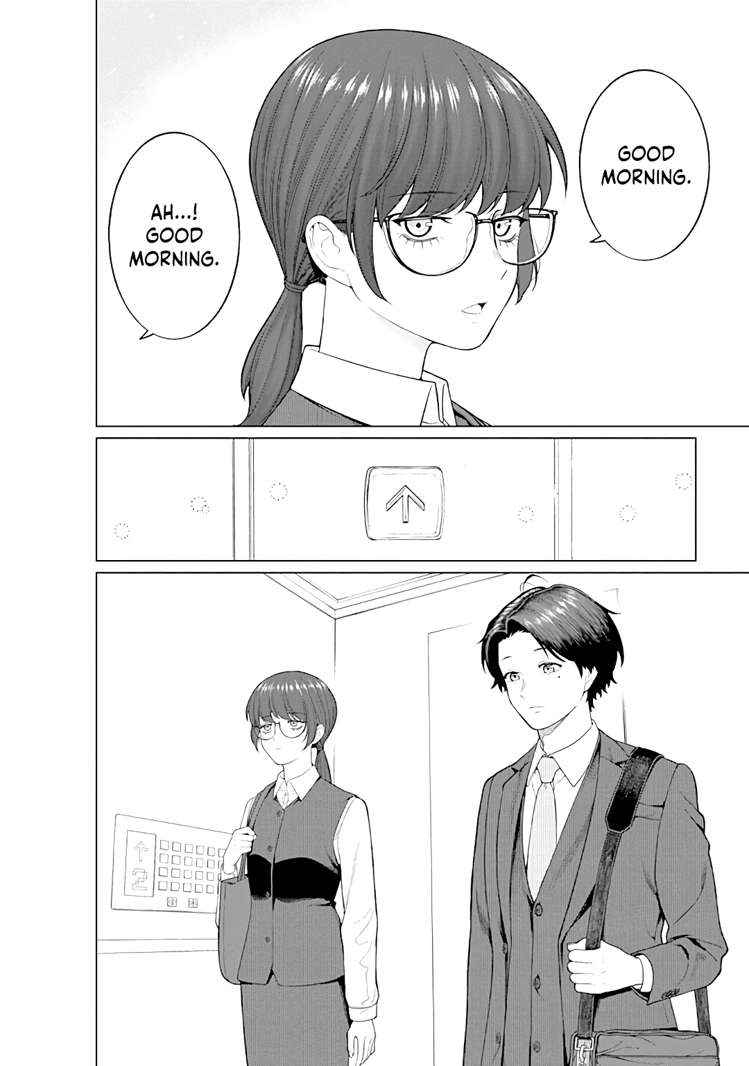 Halaman dari Kaisha to Shiseikatsu: On to Off Chapter 12