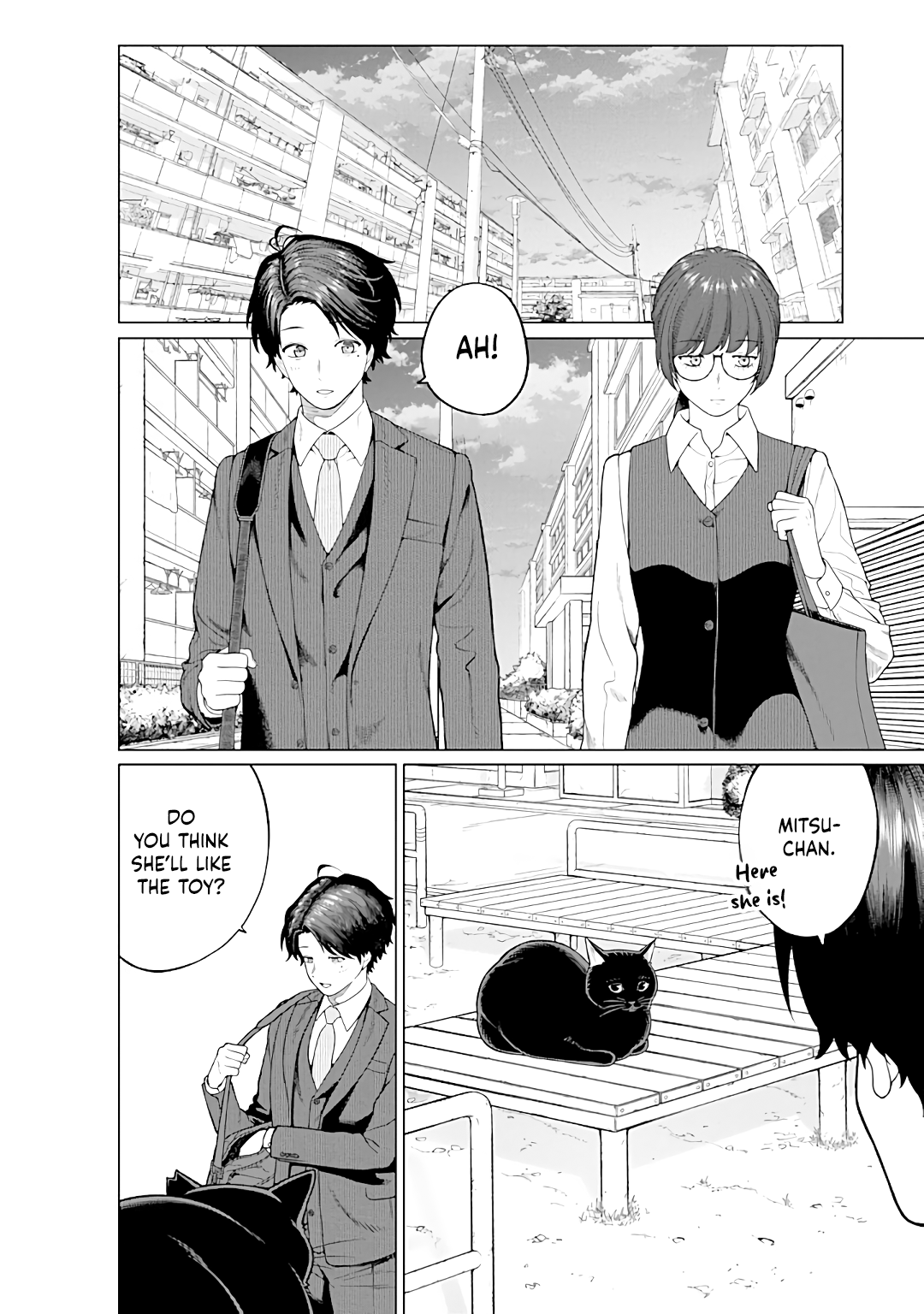 Halaman dari Kaisha to Shiseikatsu: On to Off Chapter 12