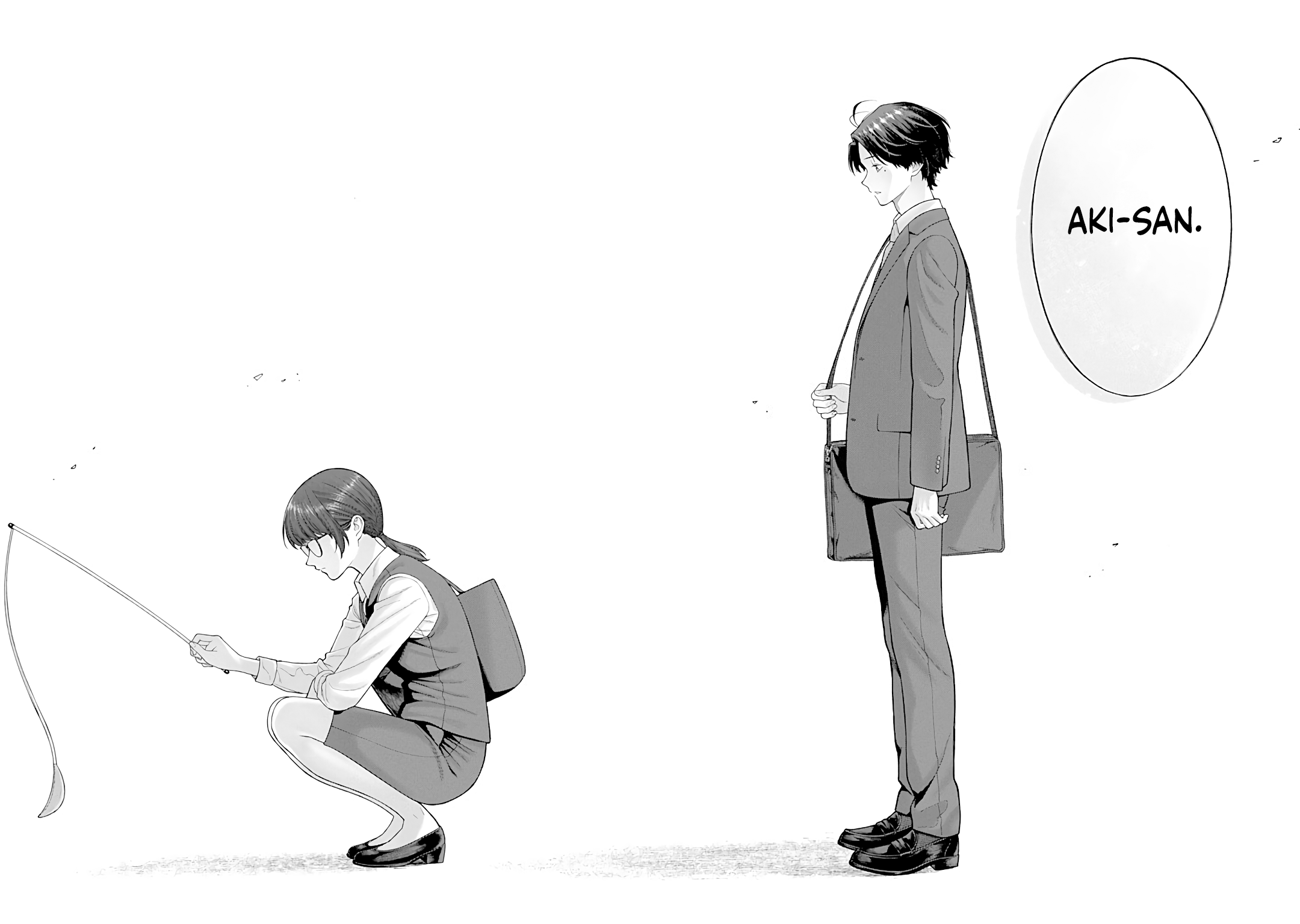 Halaman dari Kaisha to Shiseikatsu: On to Off Chapter 12