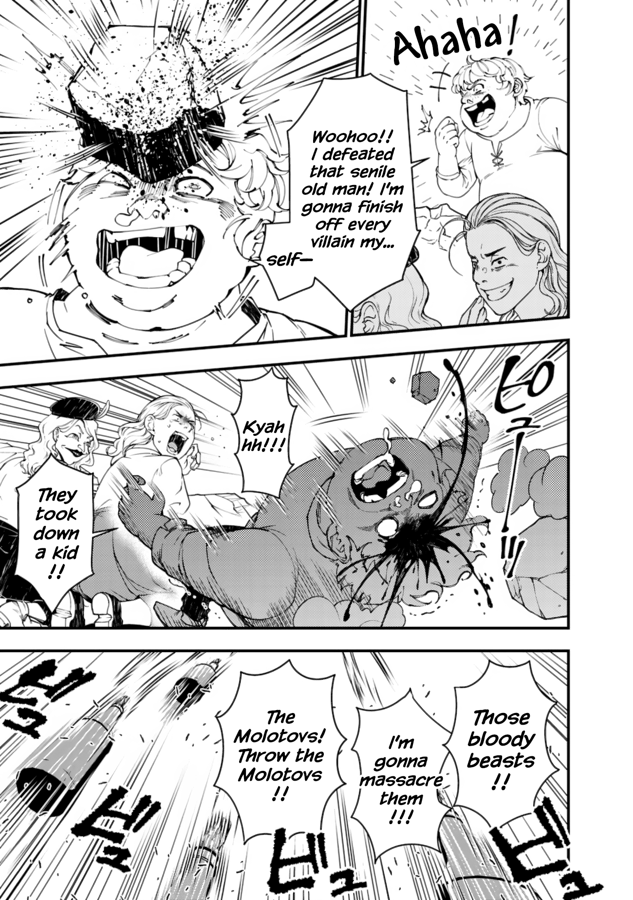 Halaman dari Fukushuu o Koinegau Saikyou Yuusha wa, Yami no Chikara de Senmetsu Musou Suru Chapter 85