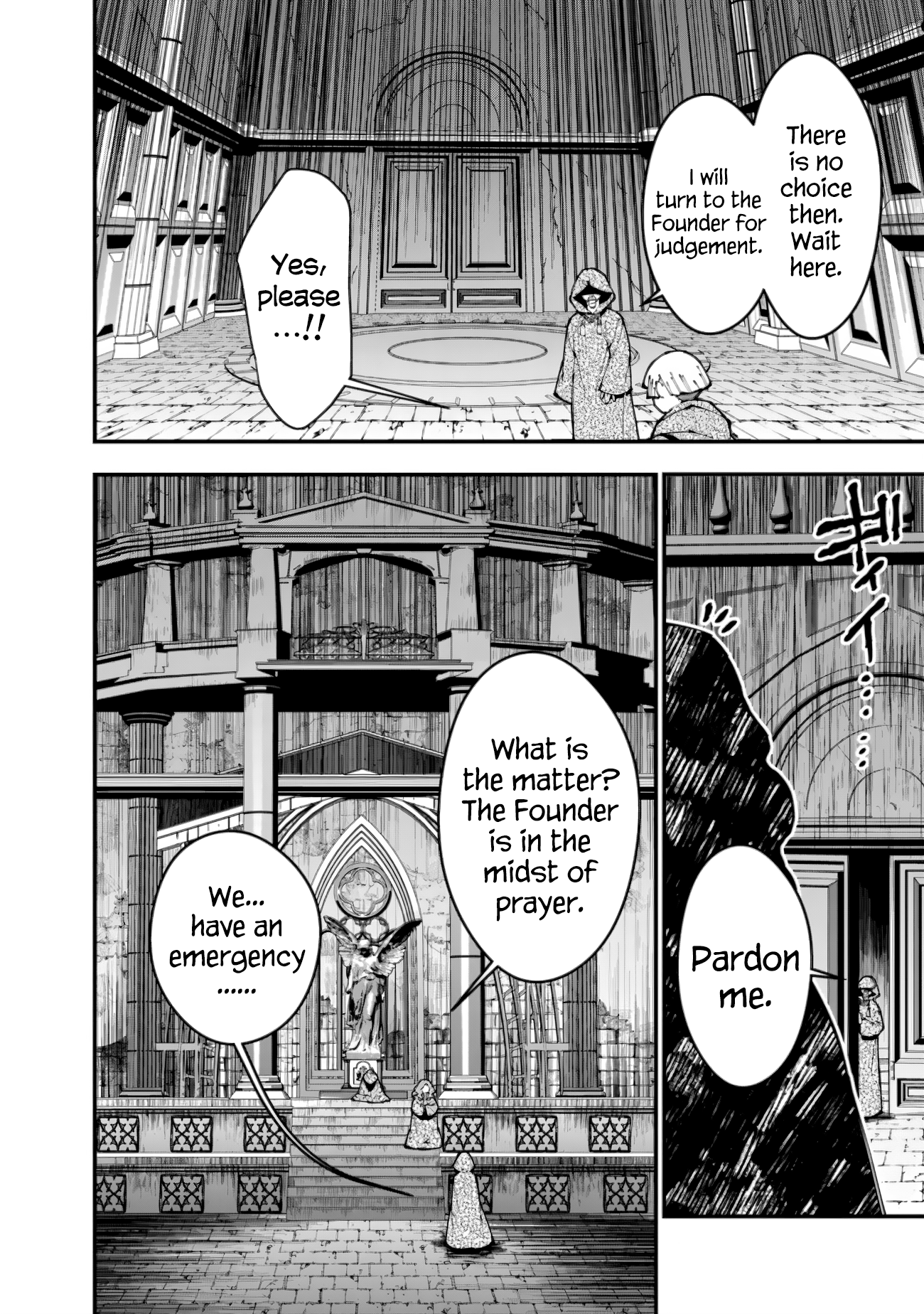 Halaman dari Fukushuu o Koinegau Saikyou Yuusha wa, Yami no Chikara de Senmetsu Musou Suru Chapter 85