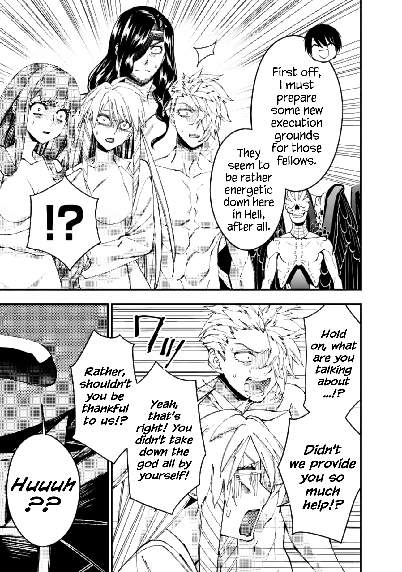 Halaman dari Fukushuu o Koinegau Saikyou Yuusha wa, Yami no Chikara de Senmetsu Musou Suru Chapter 85