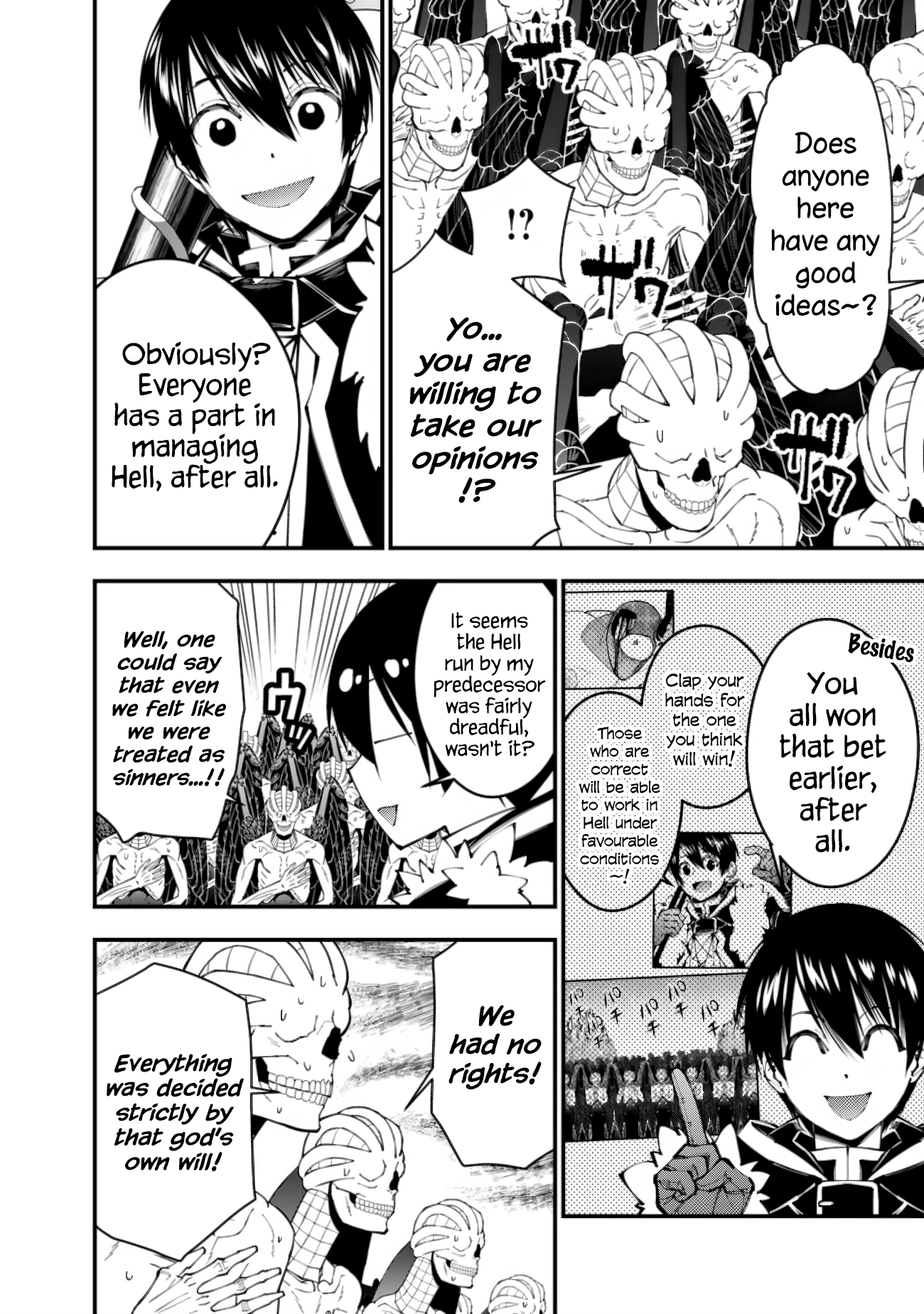 Halaman dari Fukushuu o Koinegau Saikyou Yuusha wa, Yami no Chikara de Senmetsu Musou Suru Chapter 85